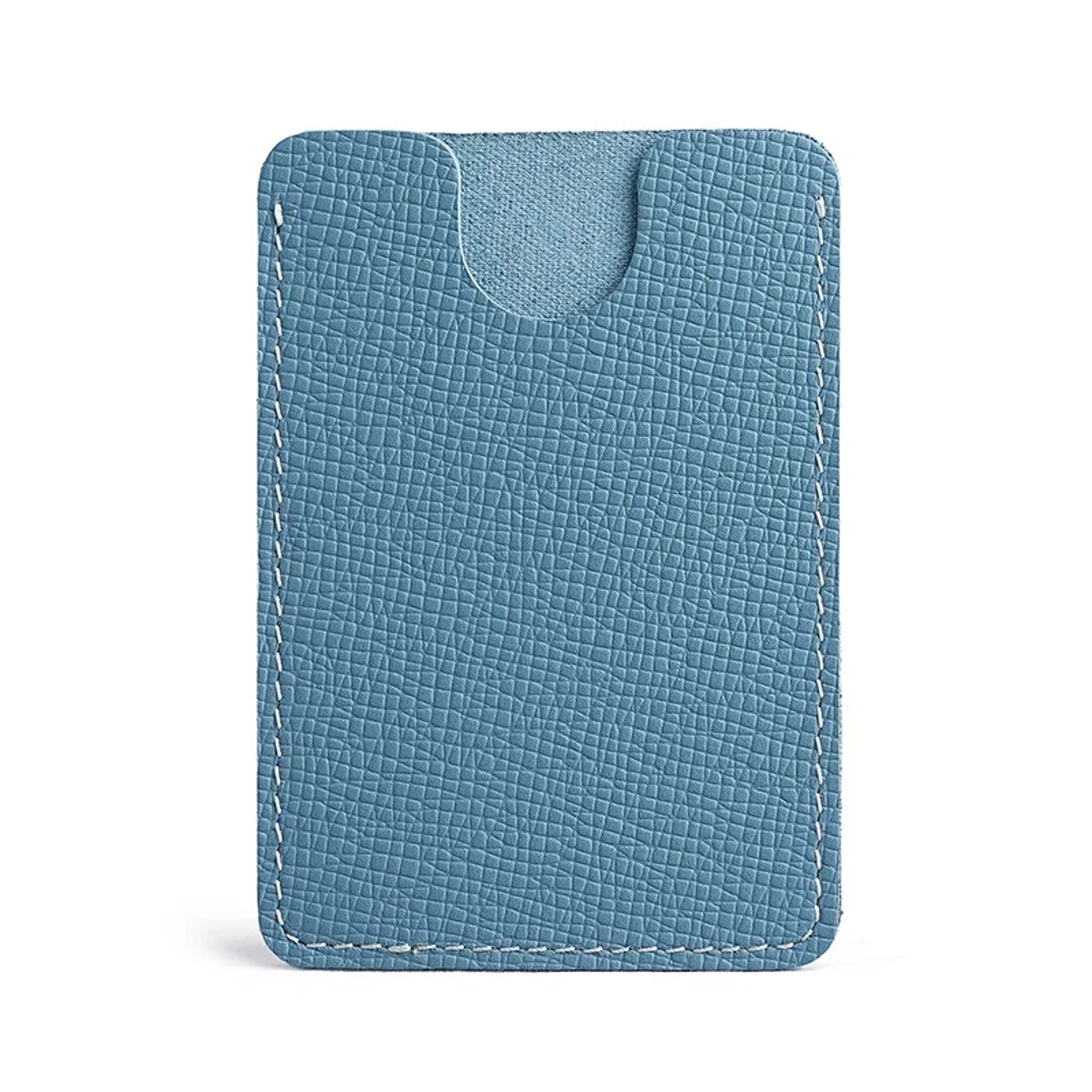 Ultra Thin Full Grain Leather Card Holder Slim Mini Wallet For Men And Women 0
