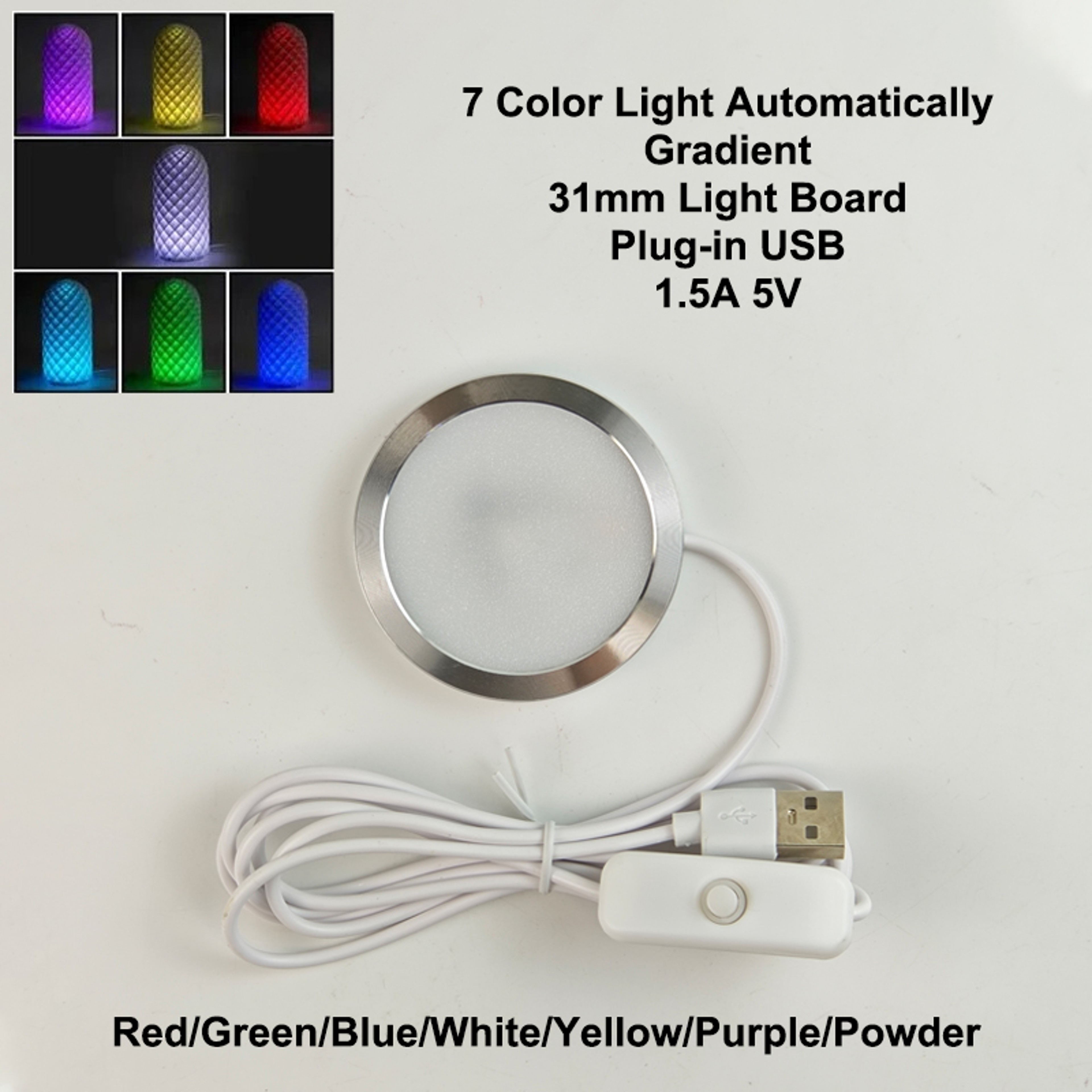 Bambu Lab LED Lamp Kit Adjustable DIY Light Hardware With White Warm Cool Light 6
