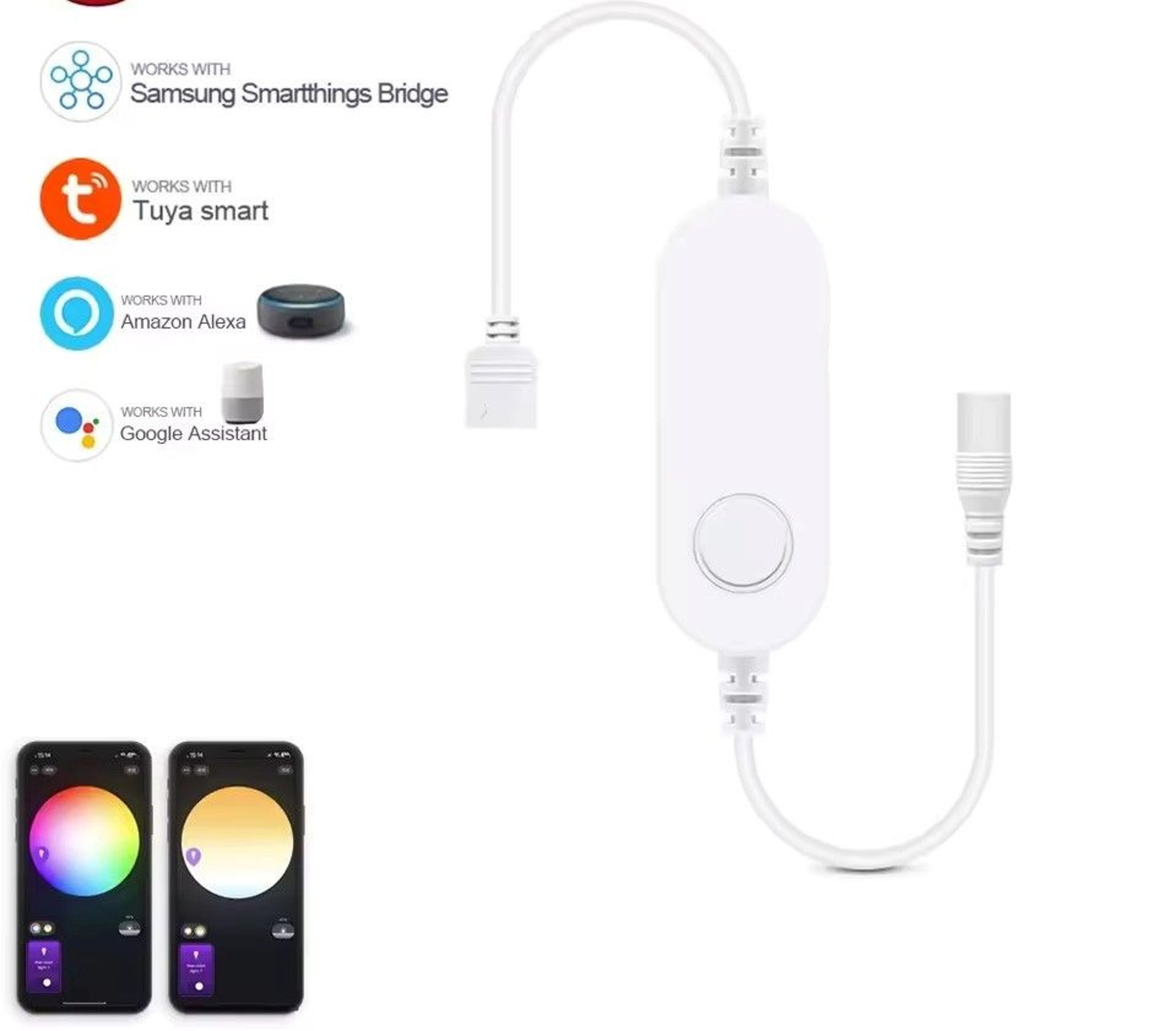 Smart LED Strip Dimmer Controller For RGB RGBW TecTuya Alexa SmartThings 11
