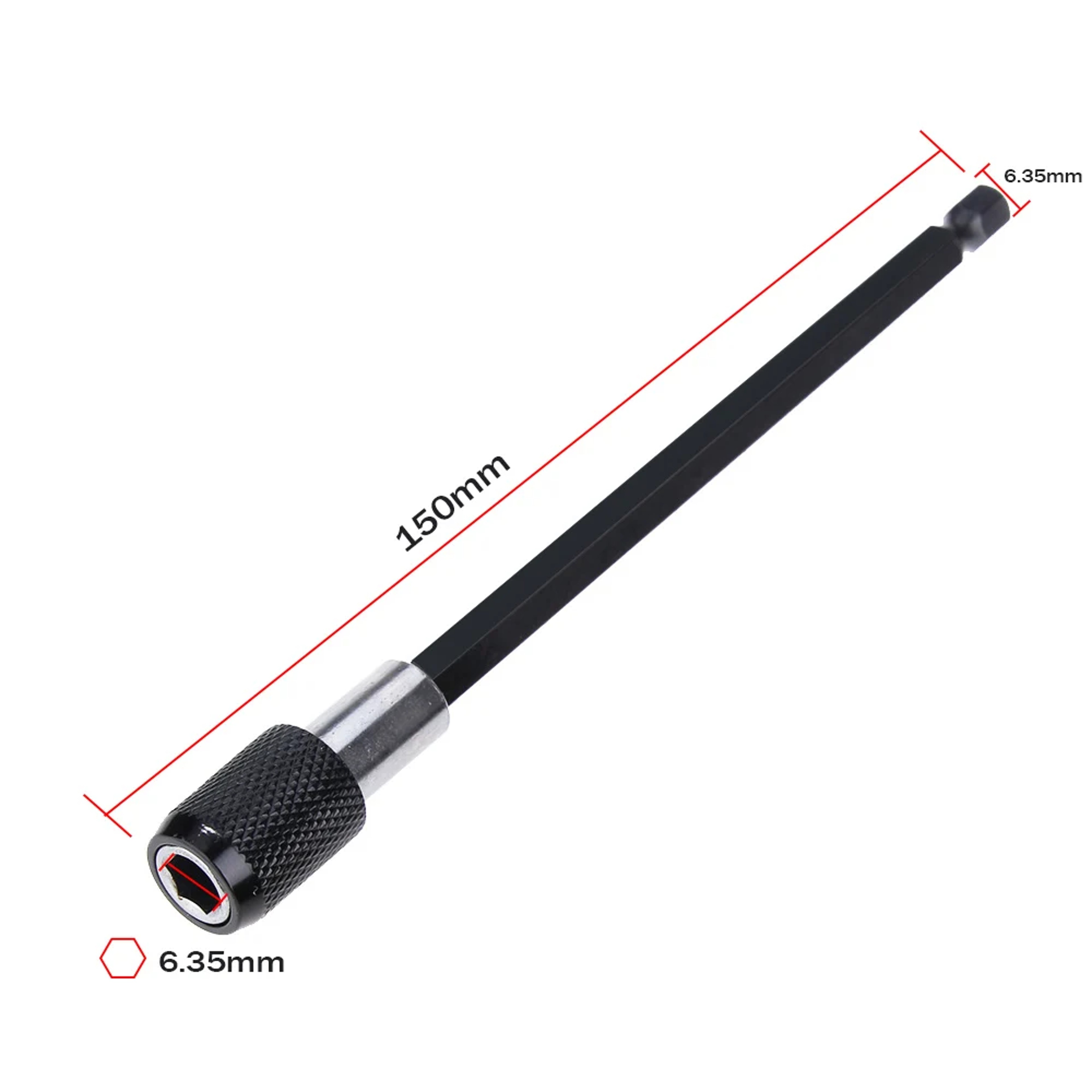 Hex Magnetic Quick Release Drill Bit Extension Holder 1