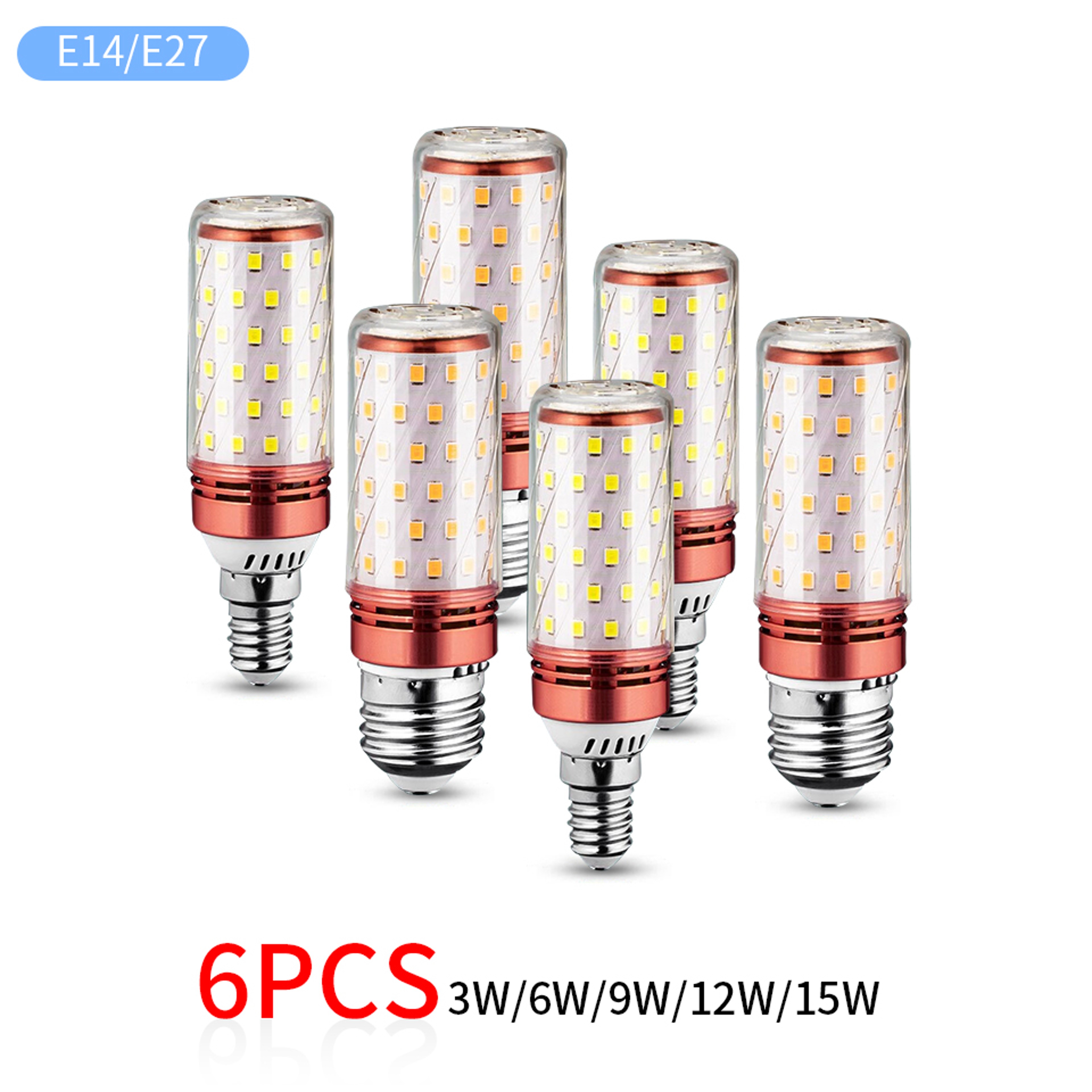 LED Corn Bulb Strong Light Set 1