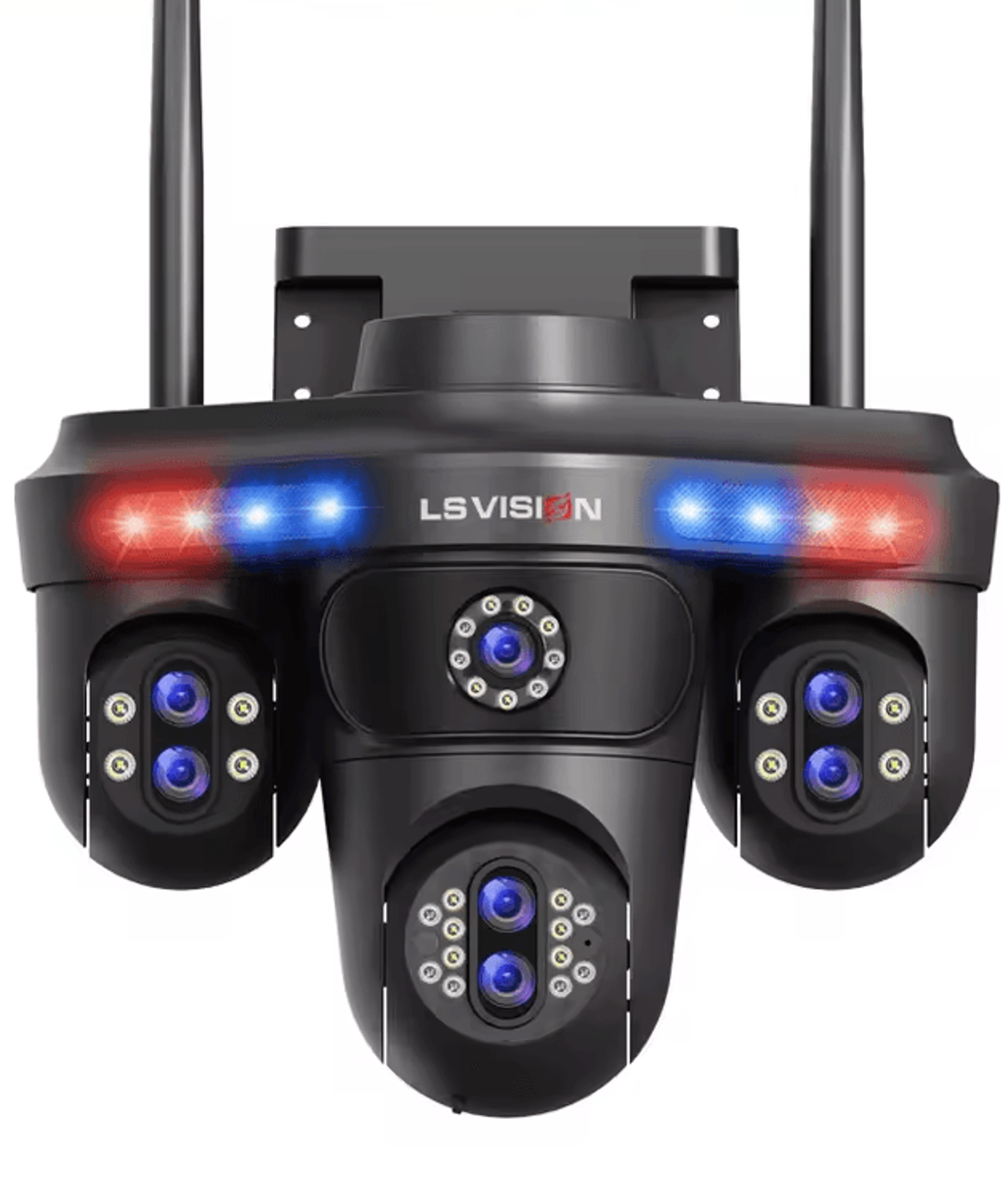 Outdoor WiFi PTZ Security Camera Auto Tracking Lens 0