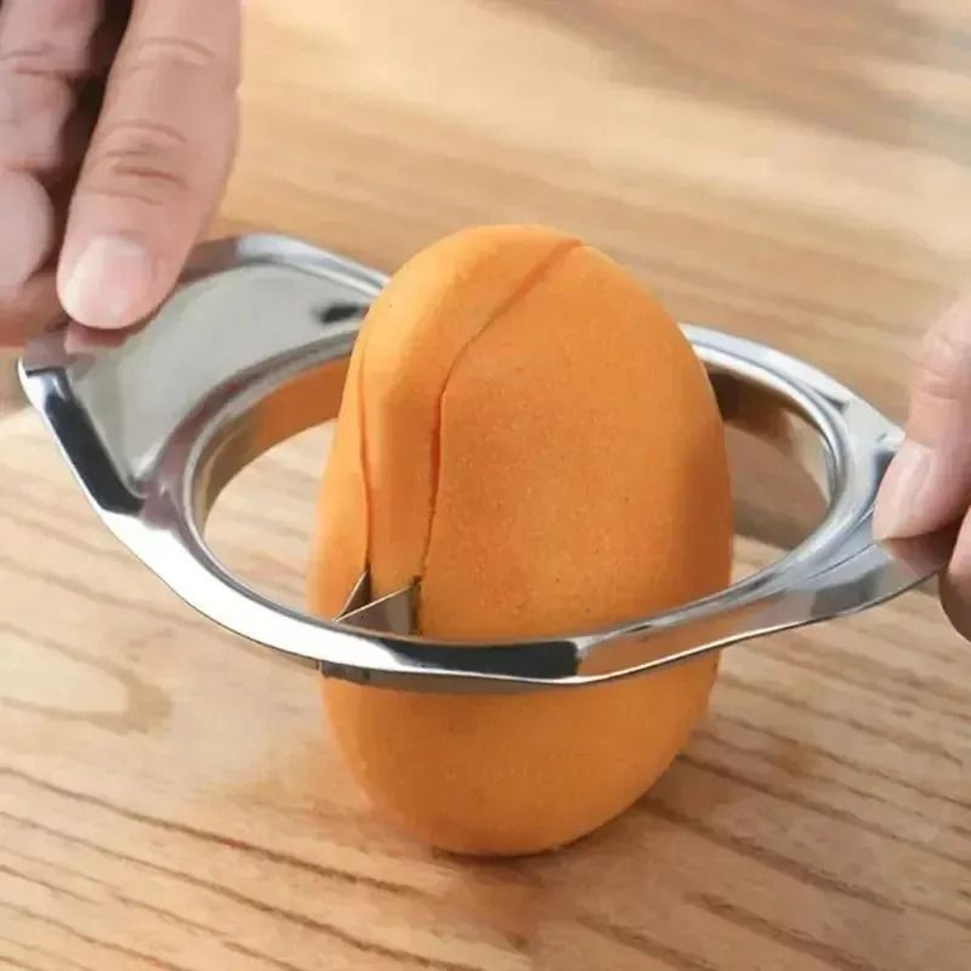 Mango Cutter Stainless Steel Mango Splitter Corer Slicer And Peeler Kitchen Tool 3