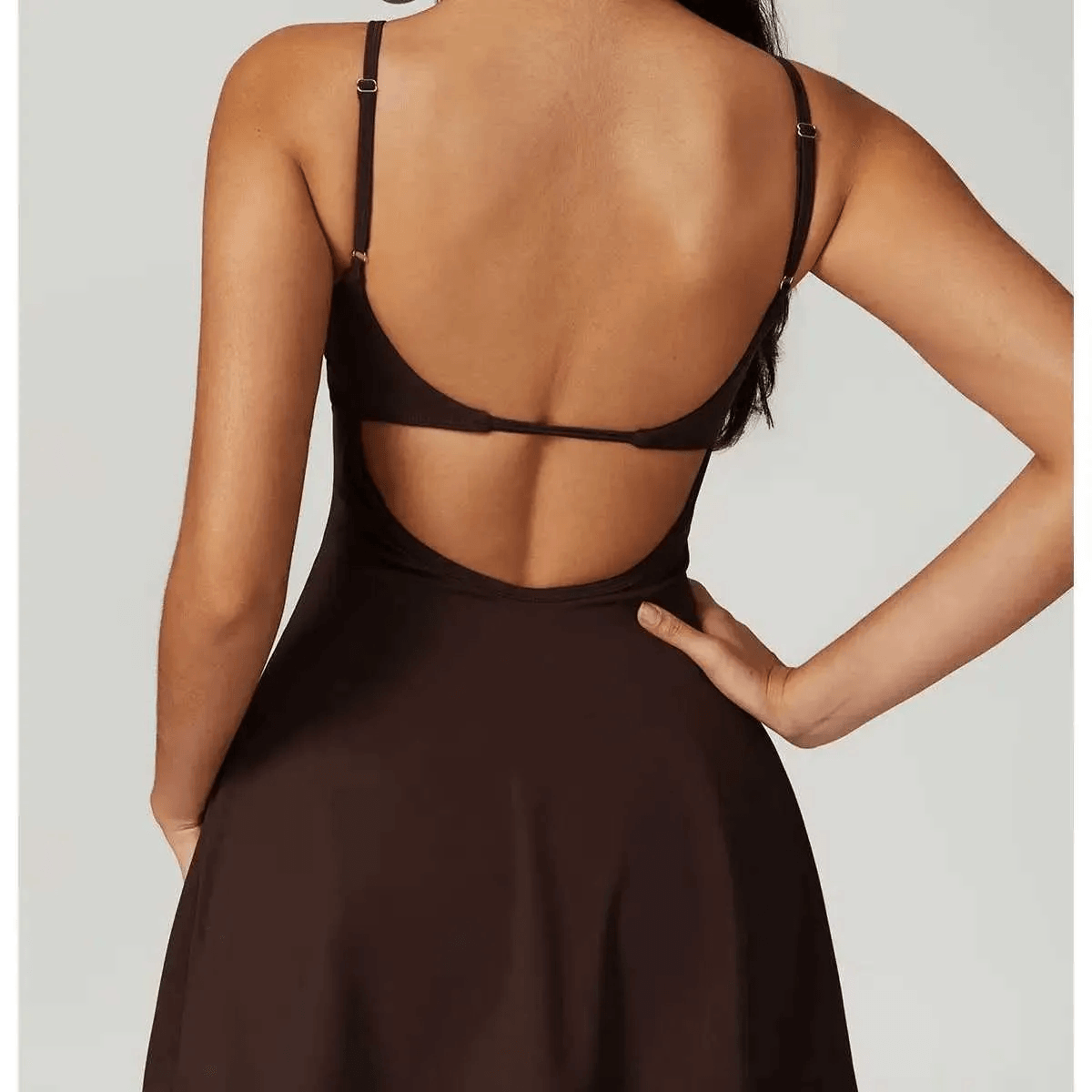 Women Breathable Tennis Dress With Removable Padding For Yoga And Activewear 4