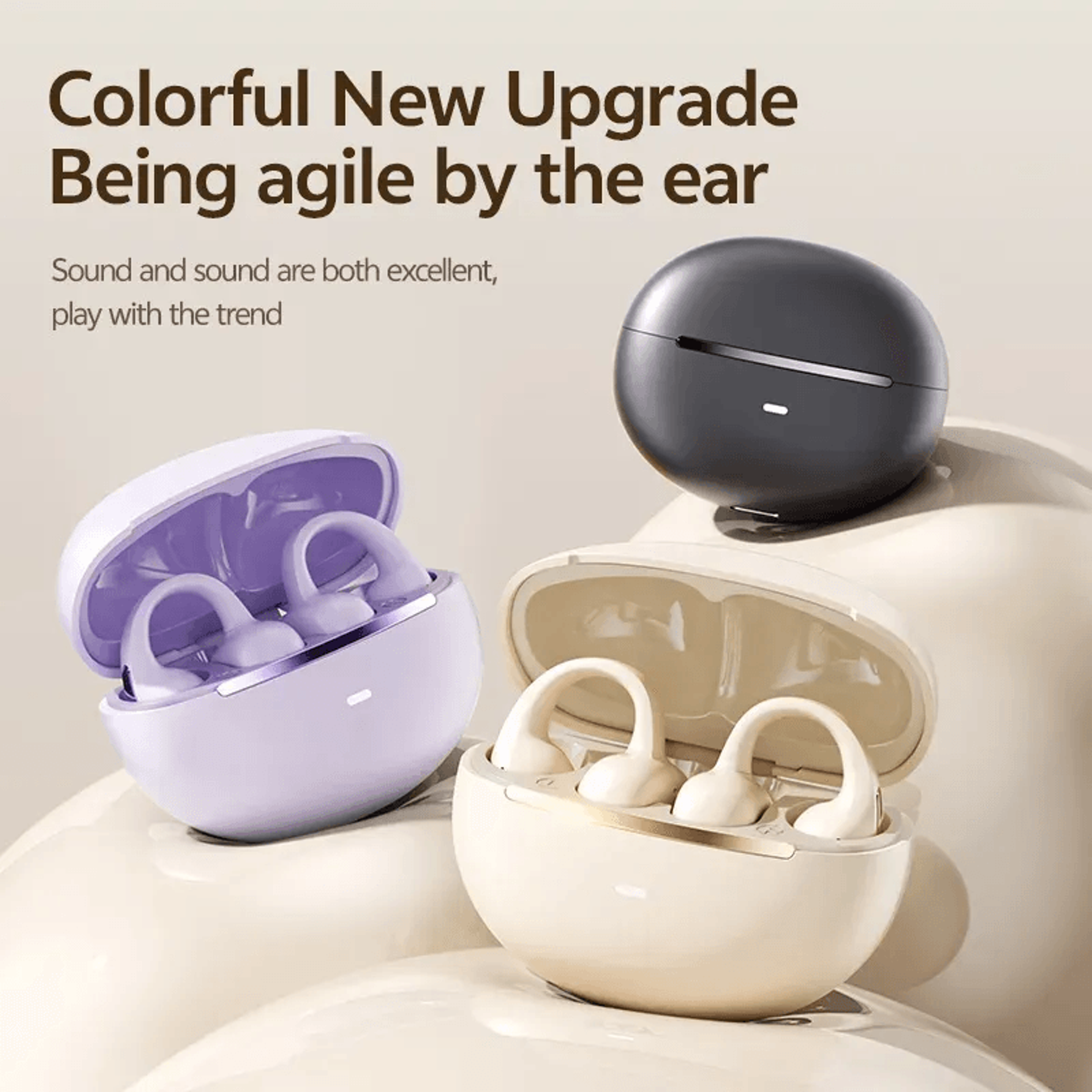 Deep Bass Wireless Sport Earbuds With Earhook Waterproof Bluetooth Earphones 4