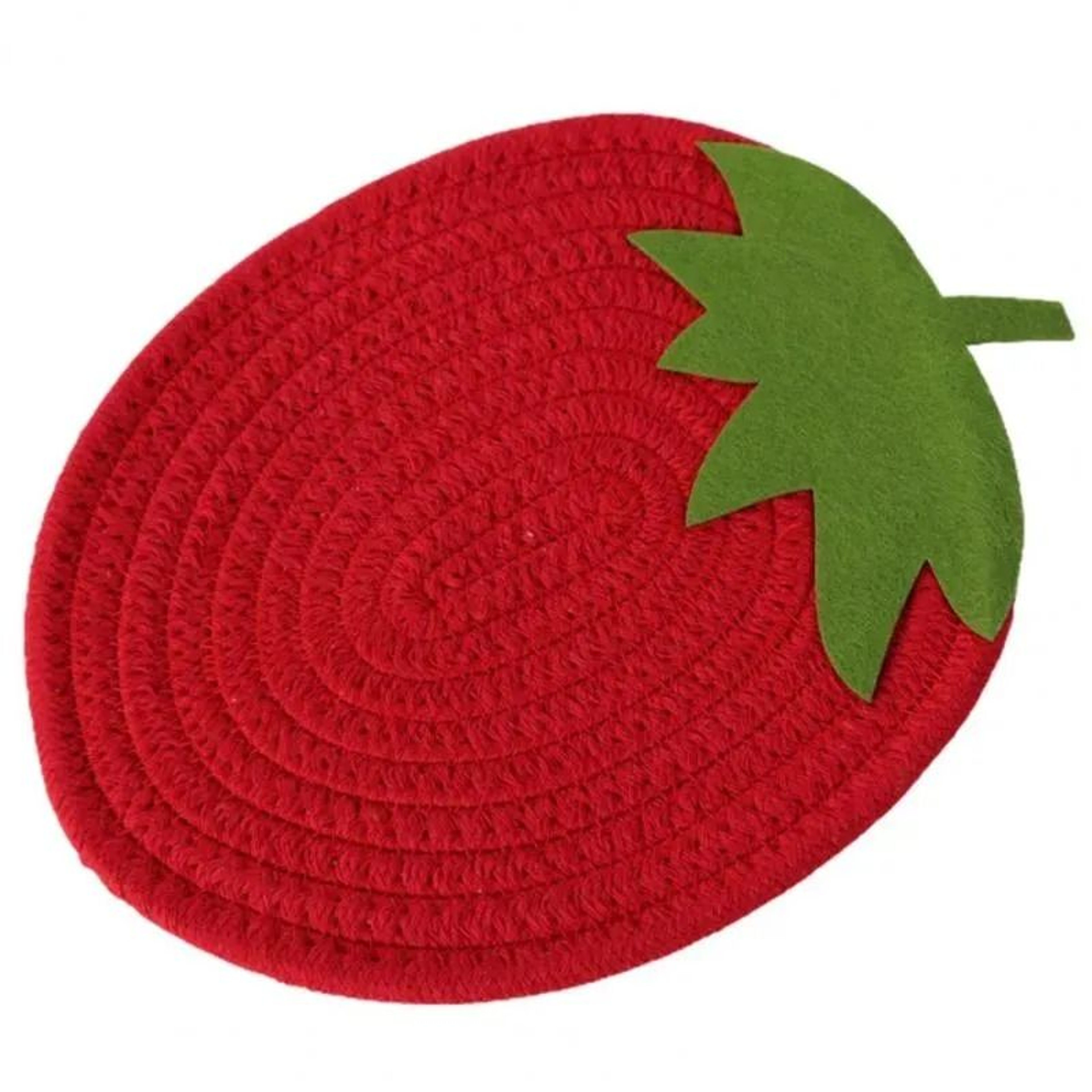 Fruit Shape Cotton Rope Coasters Absorbent Tea Cup Mats 2
