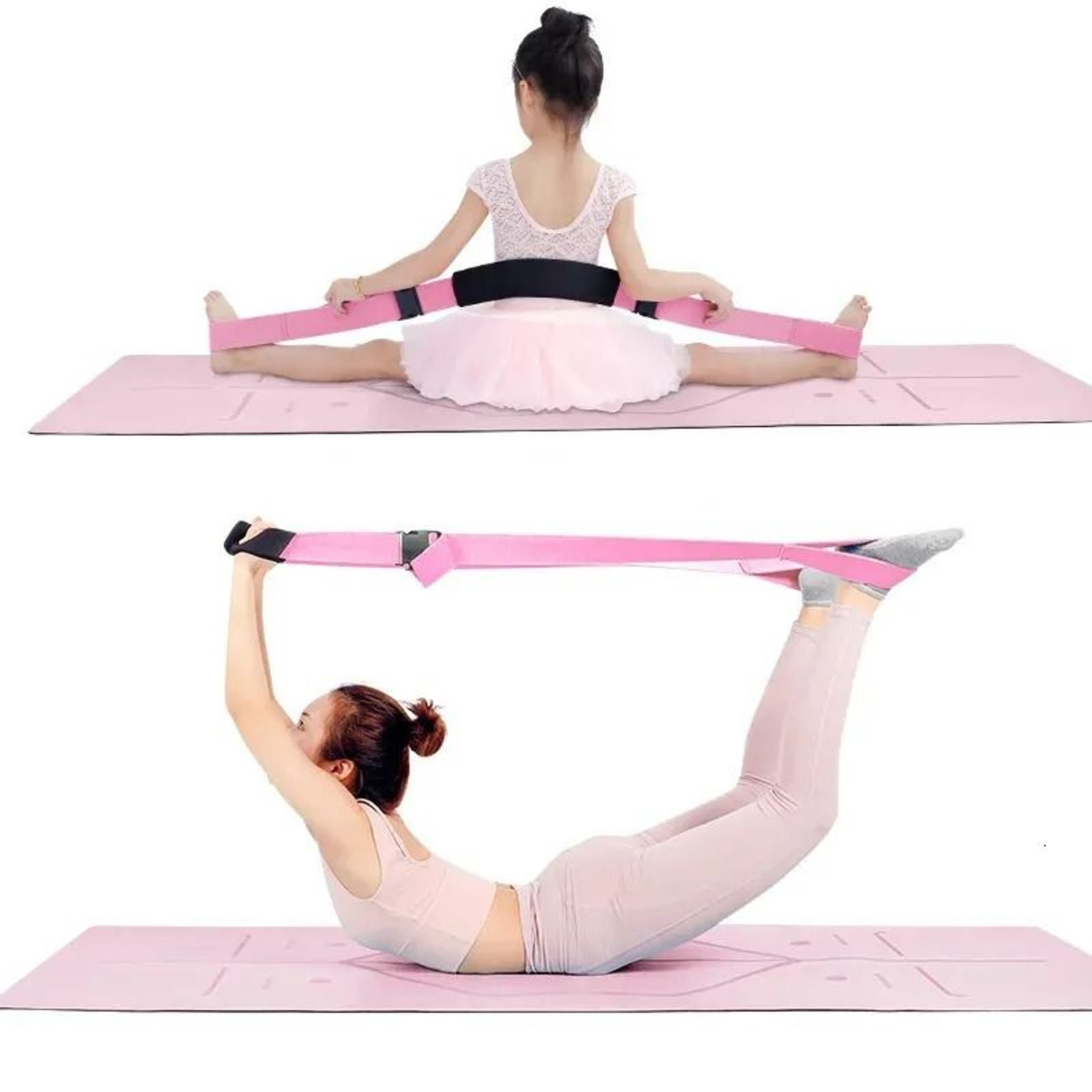 Yoga Pilates Flexibility Strap For Adults And Kids 5