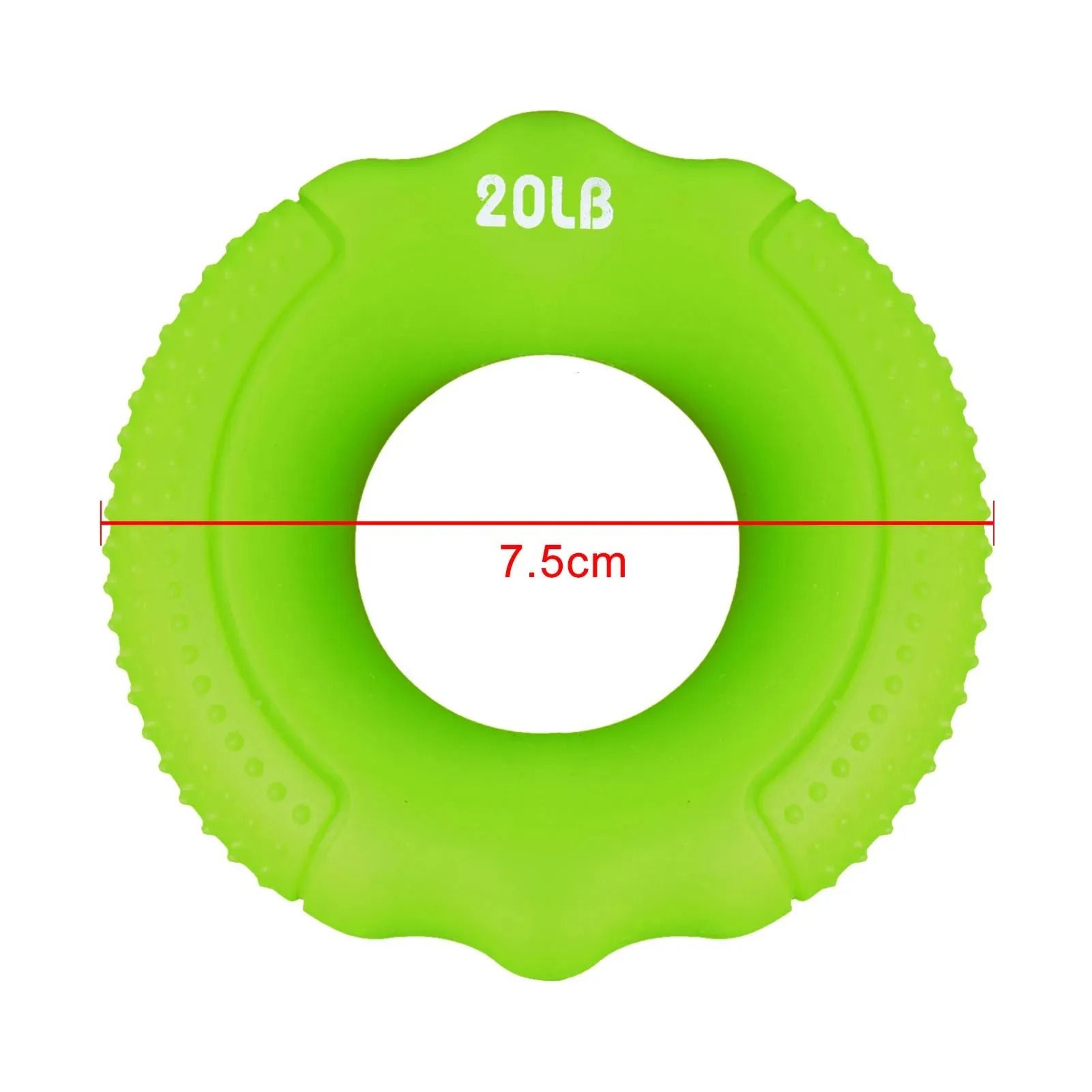 Silicone Grip Ring Finger Exerciser For Hand Wrist Forearm Training 3