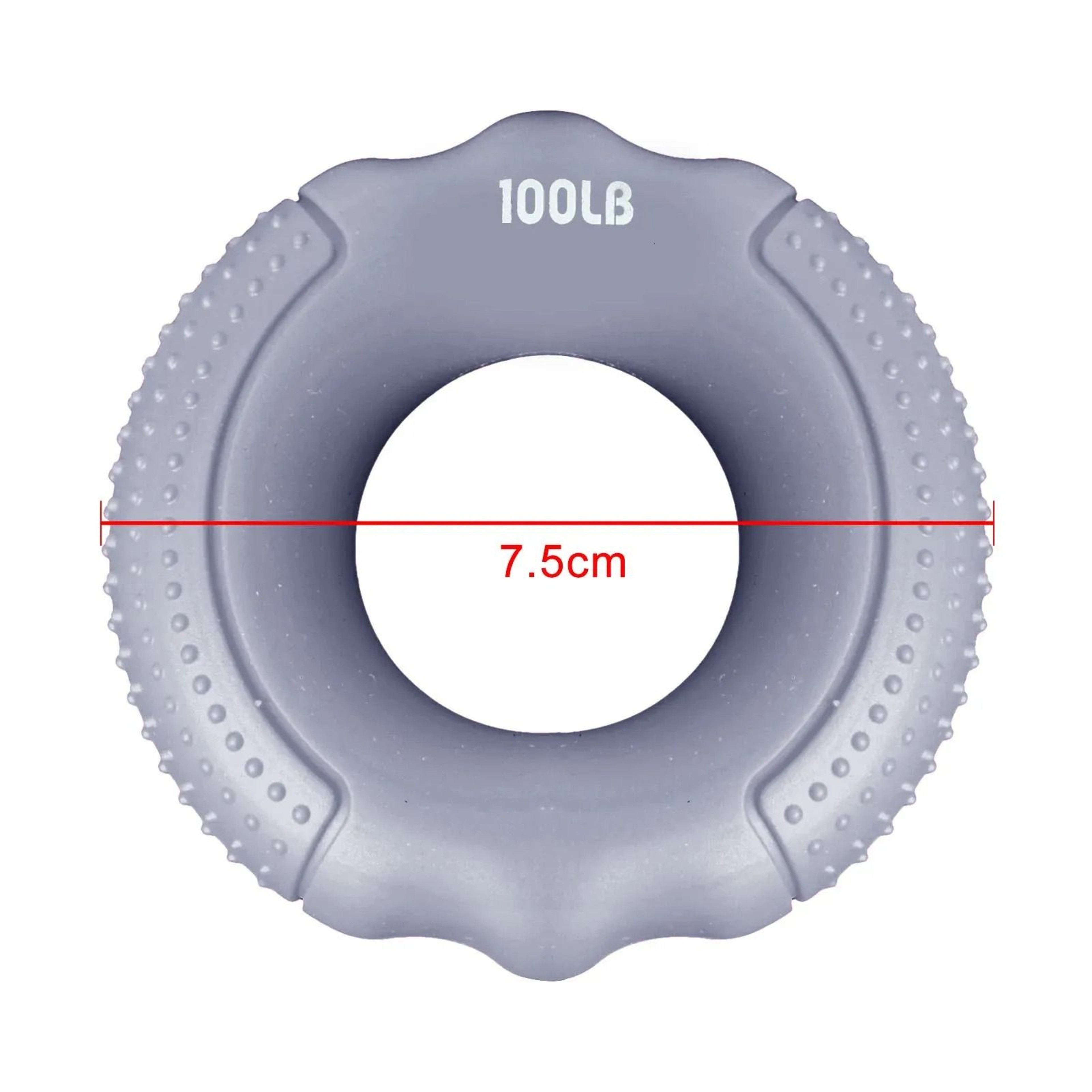 Silicone Grip Ring Finger Exerciser For Hand Wrist Forearm Training 2