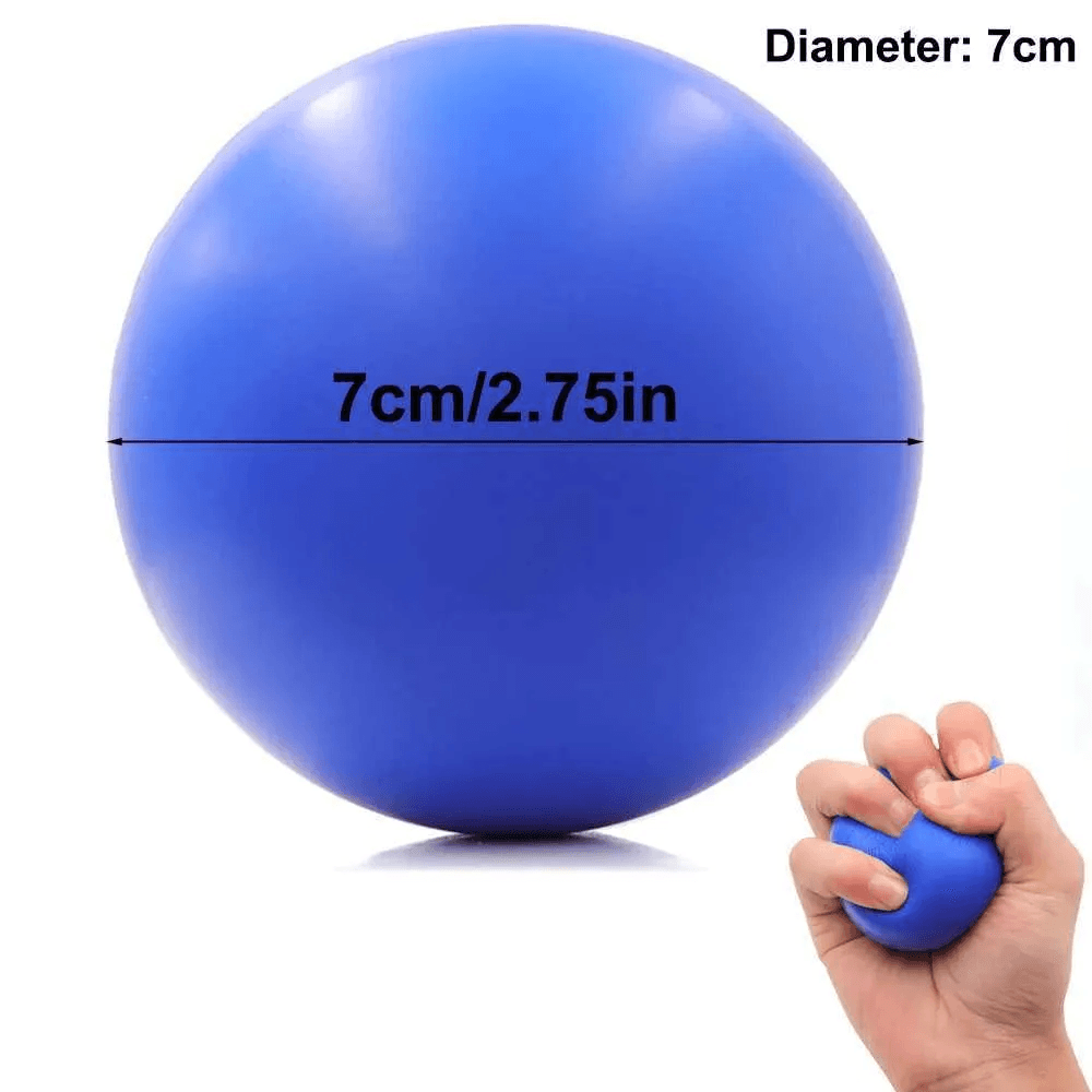 Firm Foam Hand Exercise Ball Set For Grip Strength Stress Relief And Hand Therapy 1