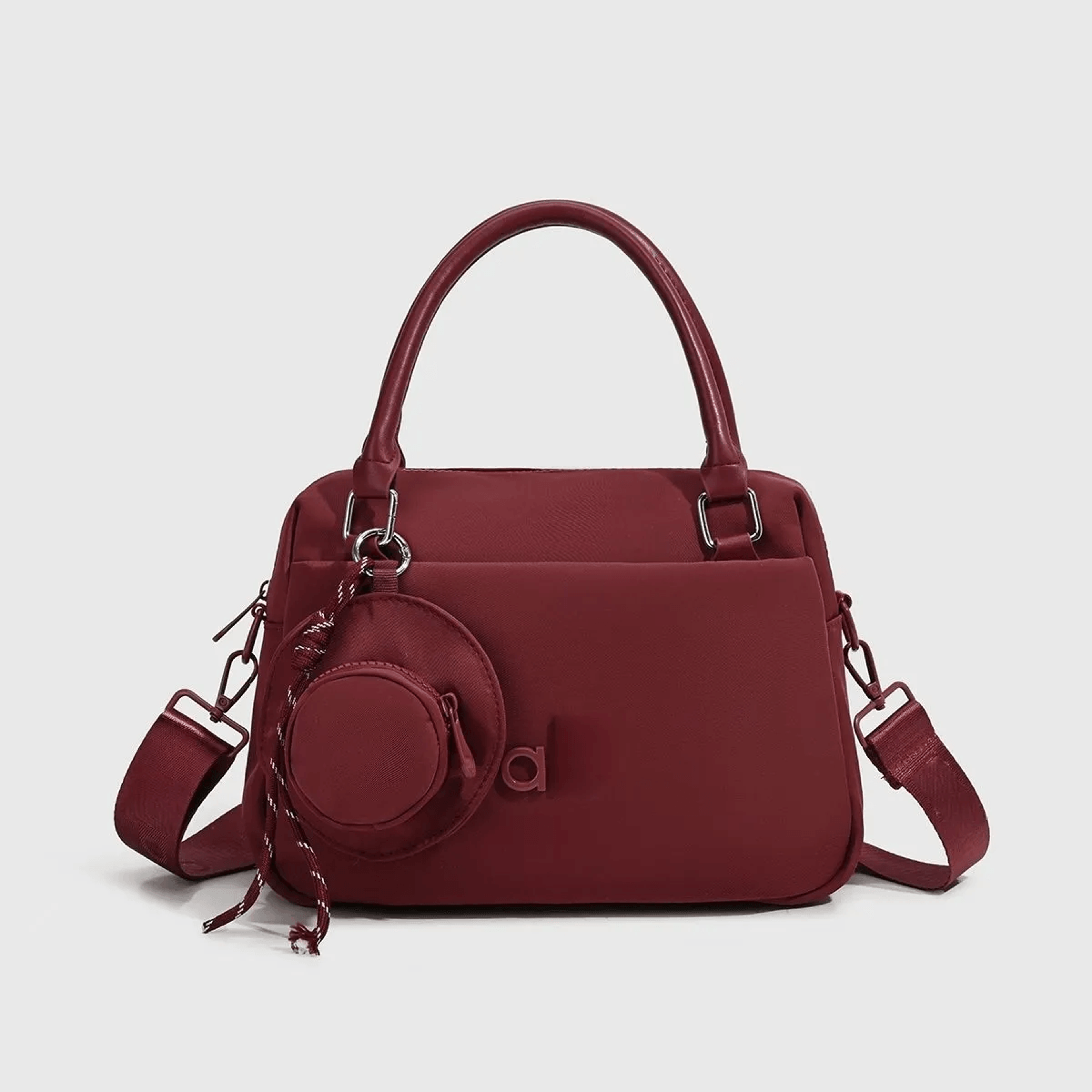 Compact Weatherproof Travel Shoulder Bag With Compartments 4