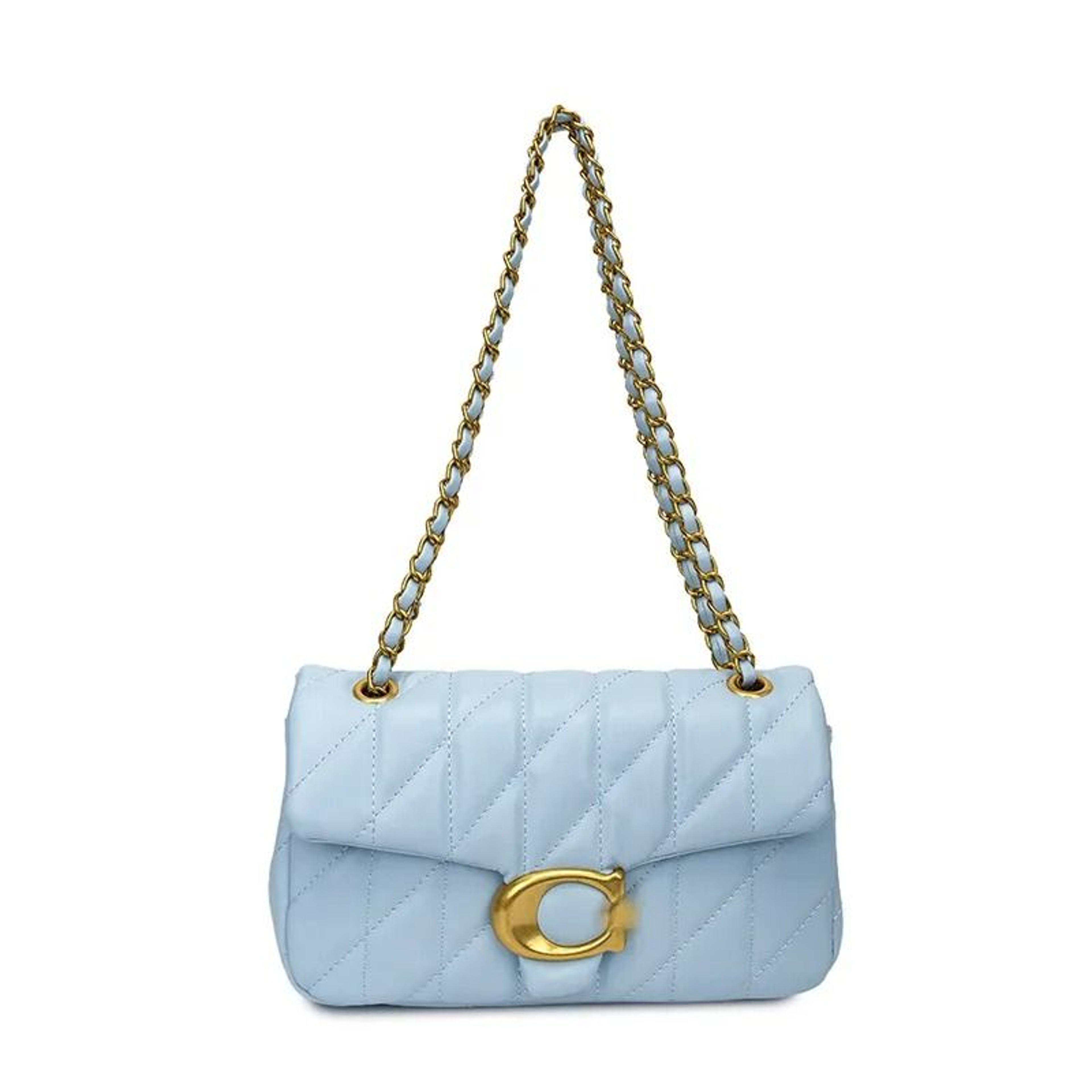 Tabby Chic Small Square Leather Shoulder Crossbody Bag For Women 5