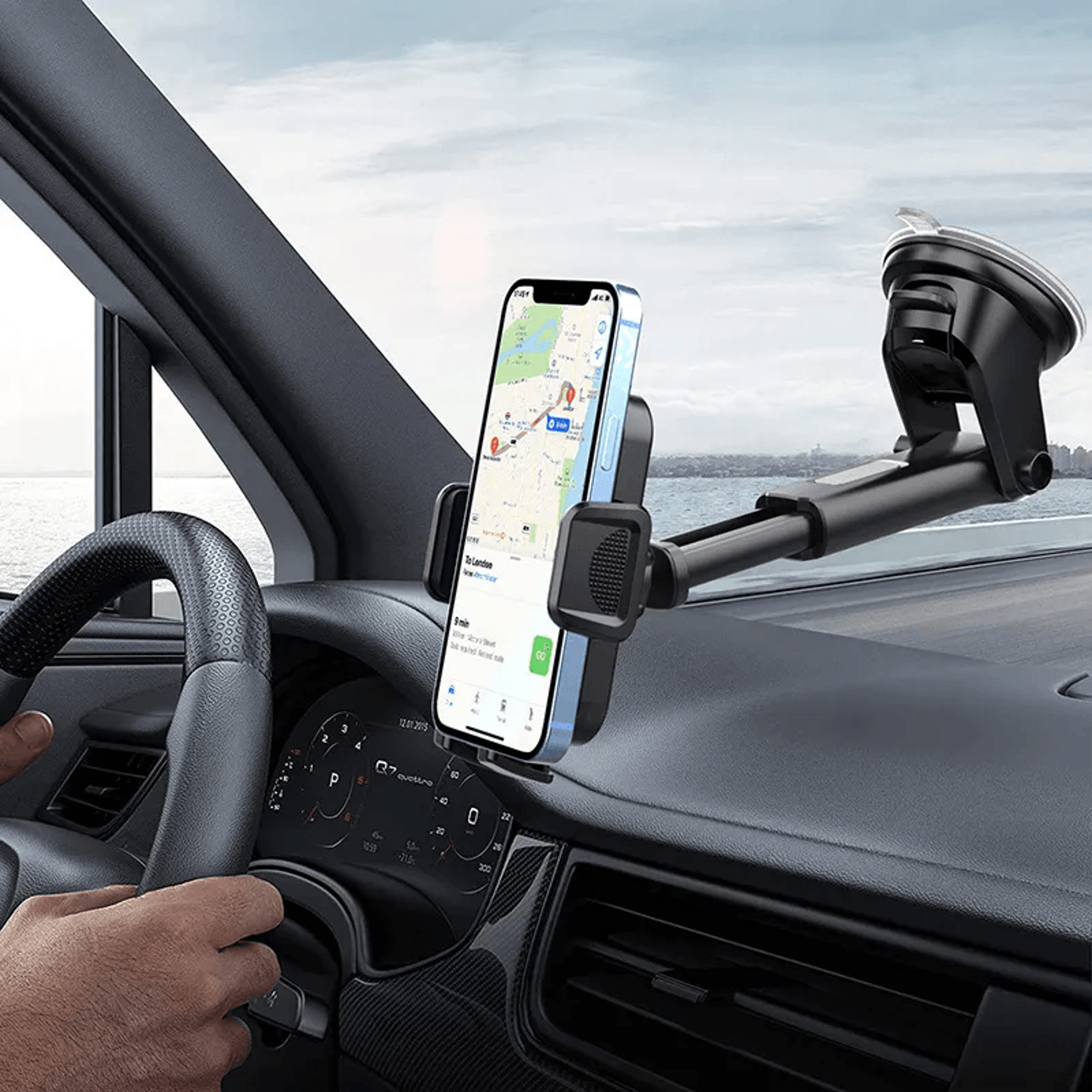 Car Phone Holder Stable Grip Universal Phone Mount 2