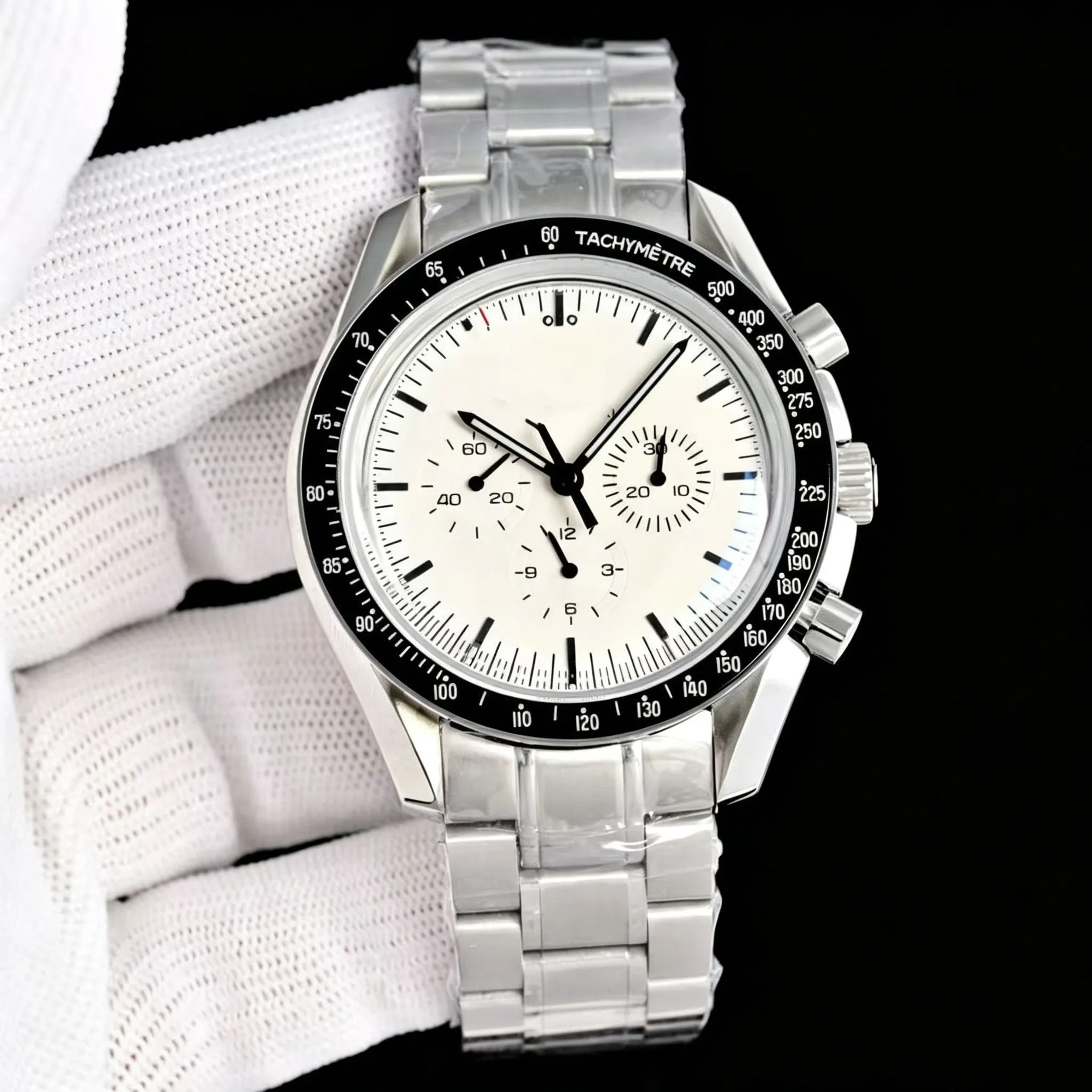 Snoopy Automatic Mechanical Chronograph Men Watch Waterproof Luminous 4