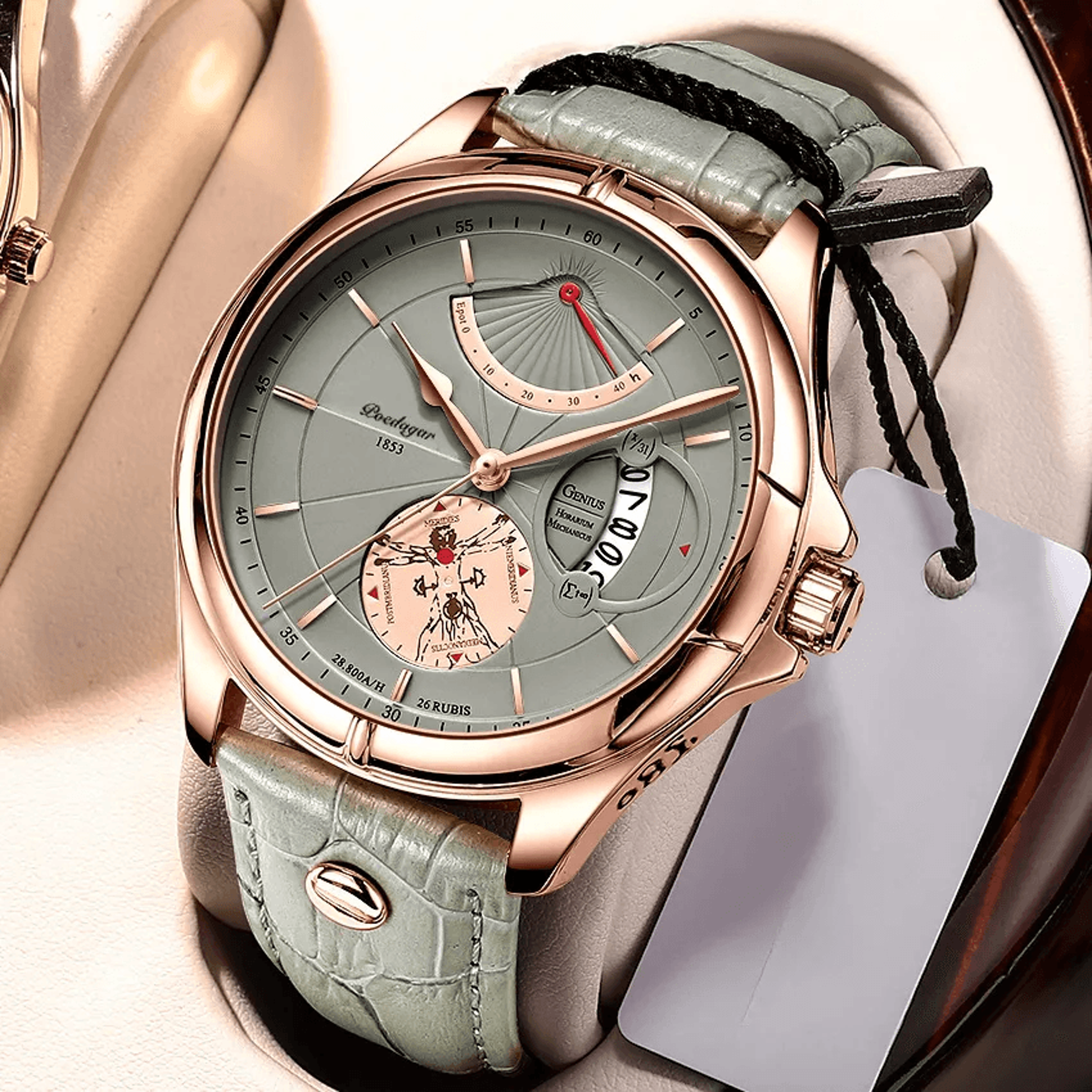 Sports Watch Waterproof Quartz Calendar Watch For Outdoor Casual Business Wear 0