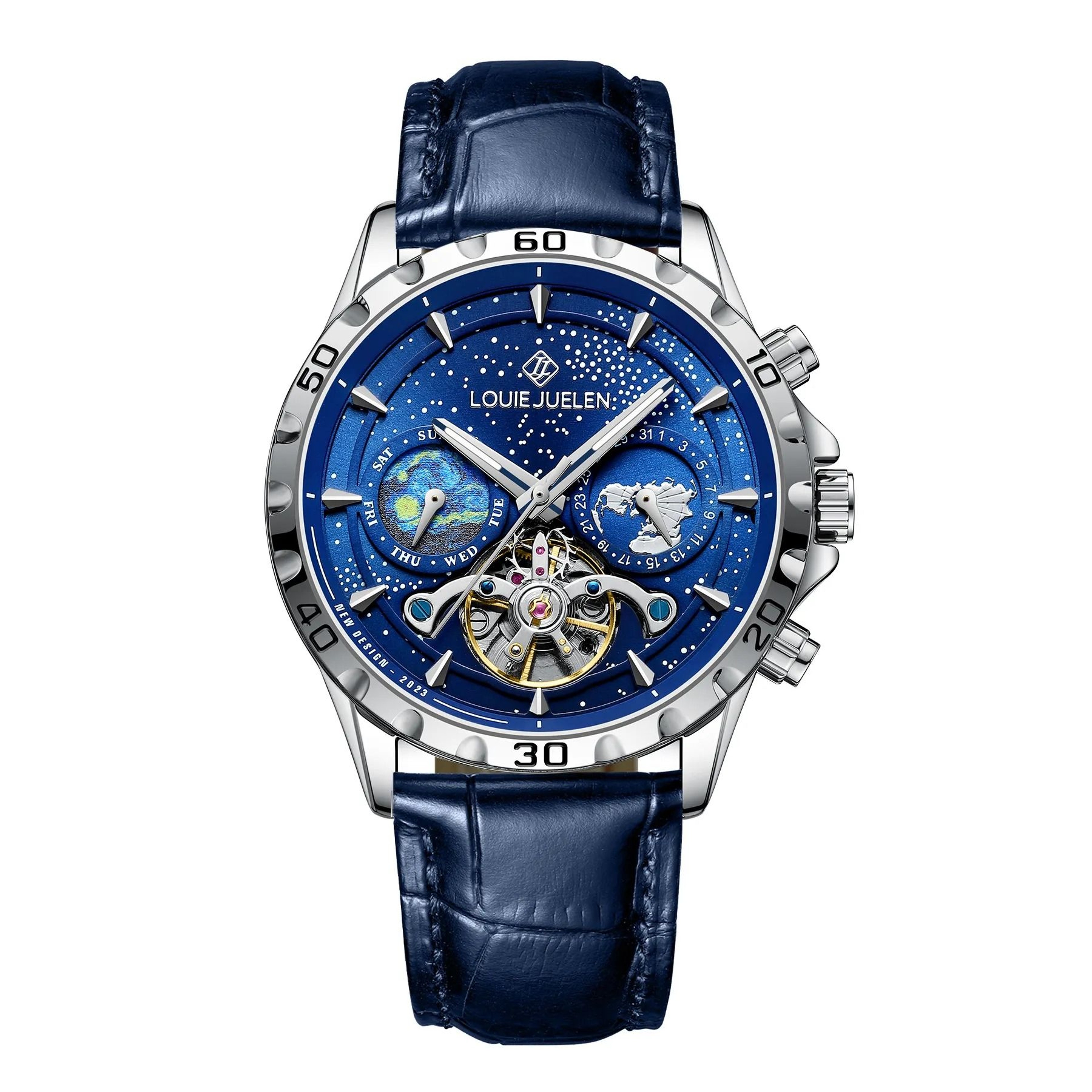 Star Sea Luminous Automatic Mechanical Watch For Men Waterproof Luxury Wristwatch 2