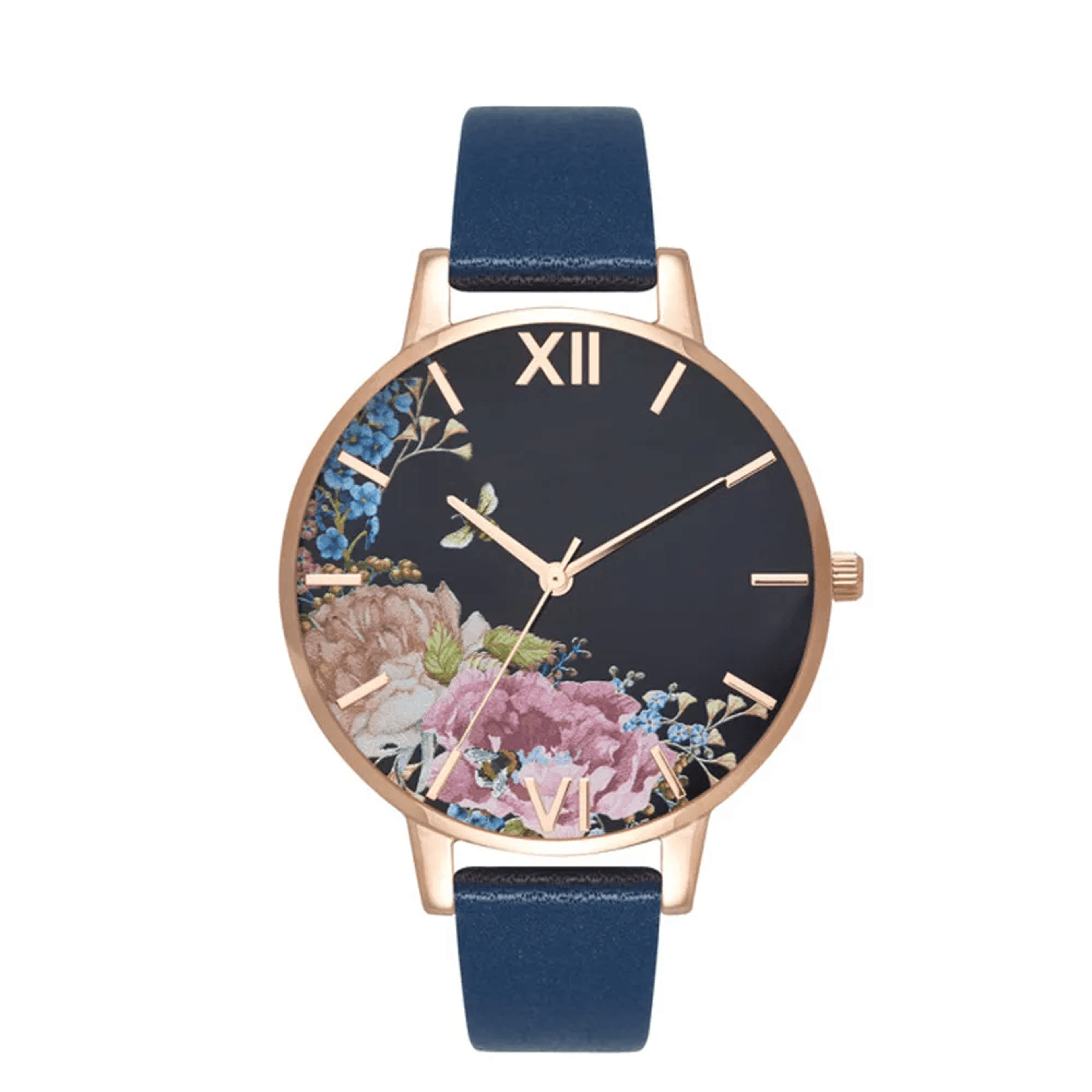 Elegant Womens Quartz Watch With Leather Strap 4
