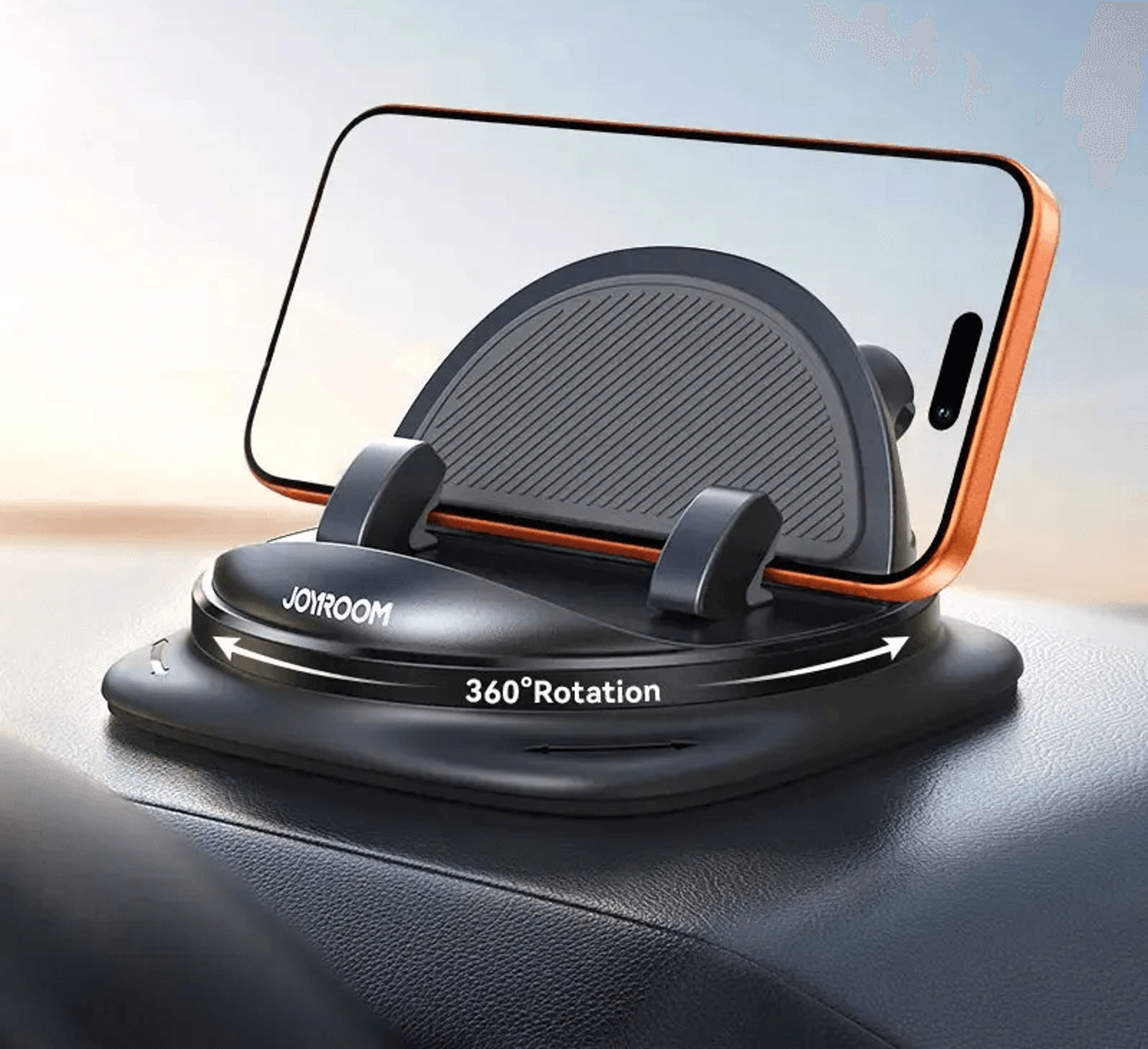 Universal Dashboard Car Phone Holder Reusable Anti Slip Silicone Phone Mount 0