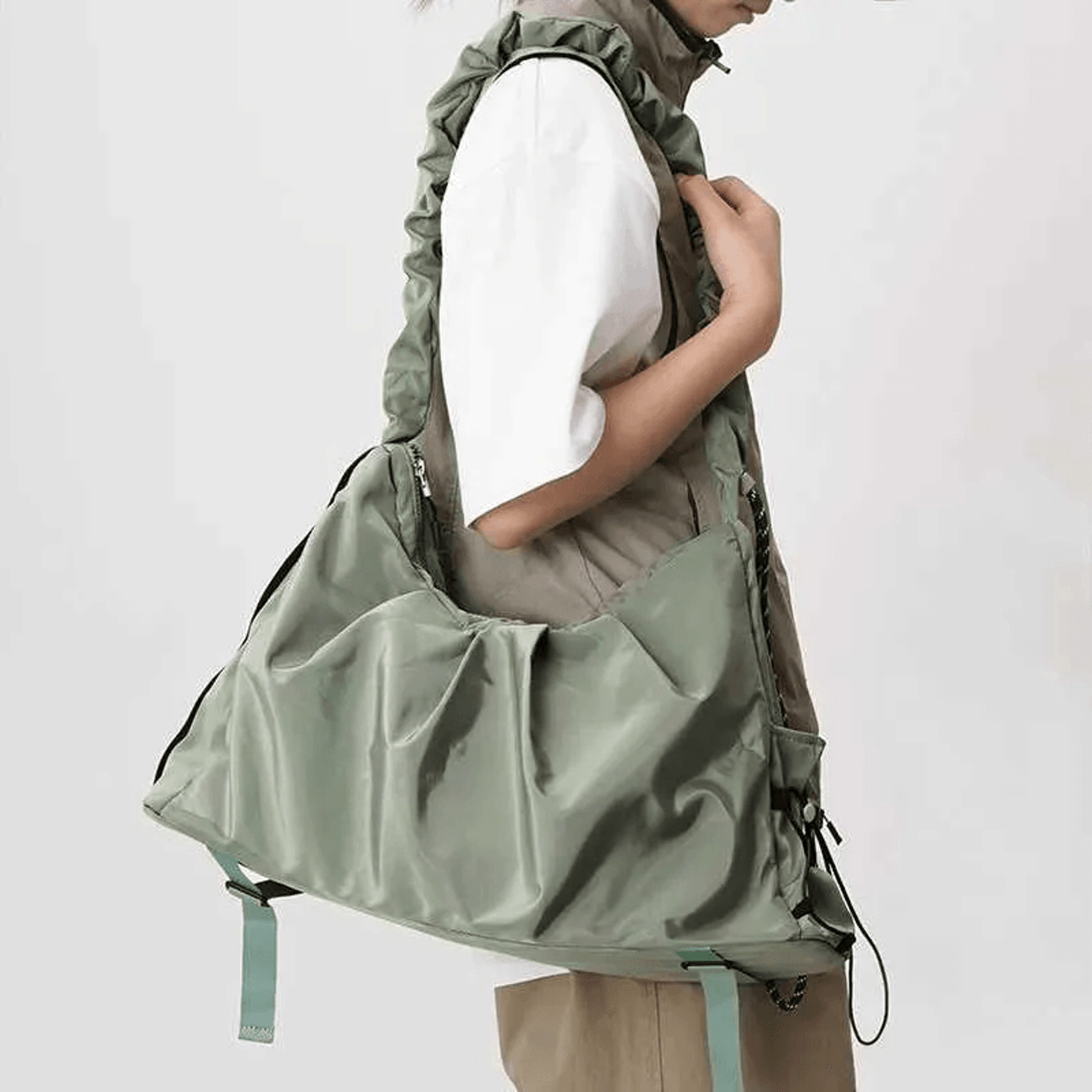 Women Sports Gym Backpack With Wet Dry Separation Yoga Travel Bag 0