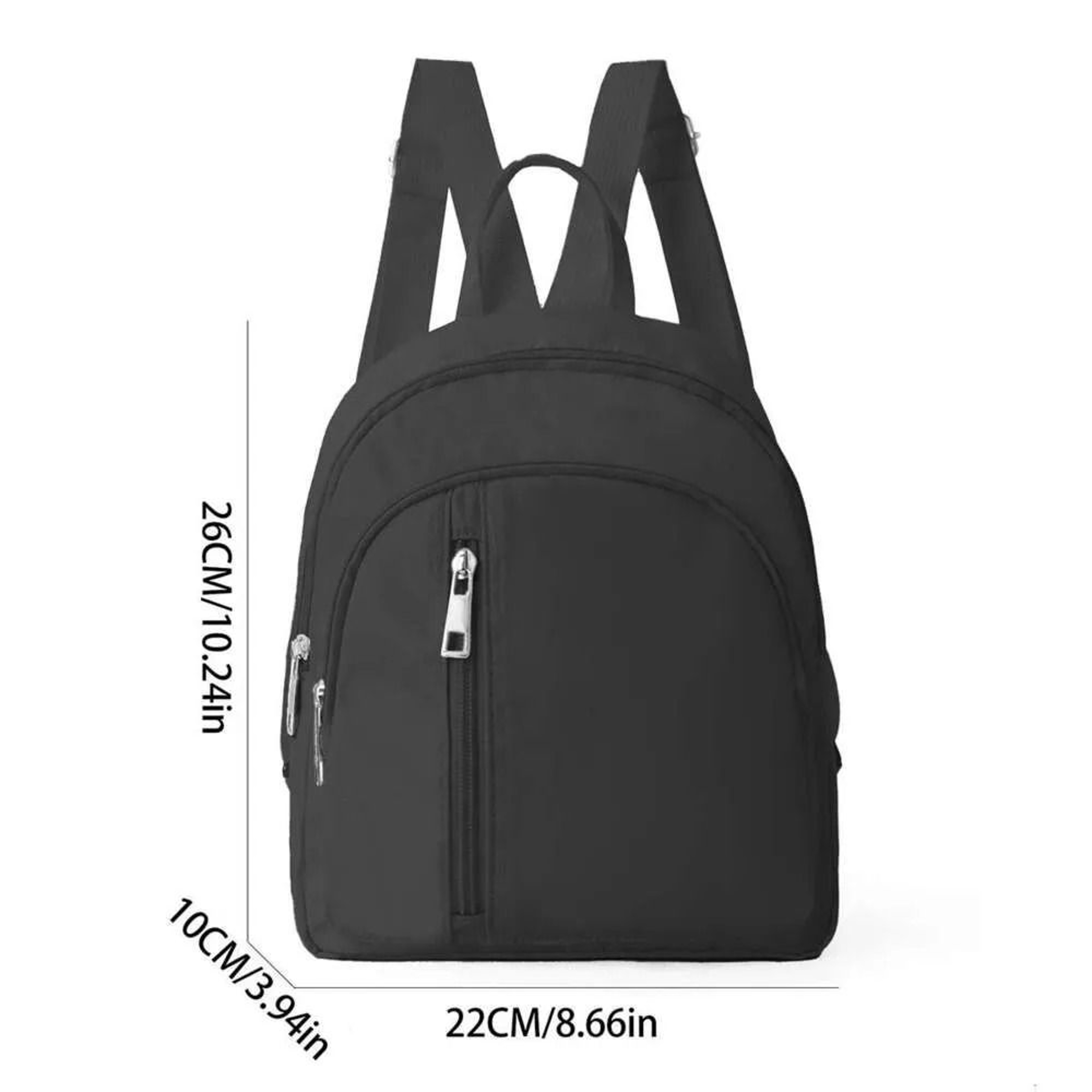 Lightweight Large Capacity Backpack Casual School Bag Adjustable Straps Daily Carry 4