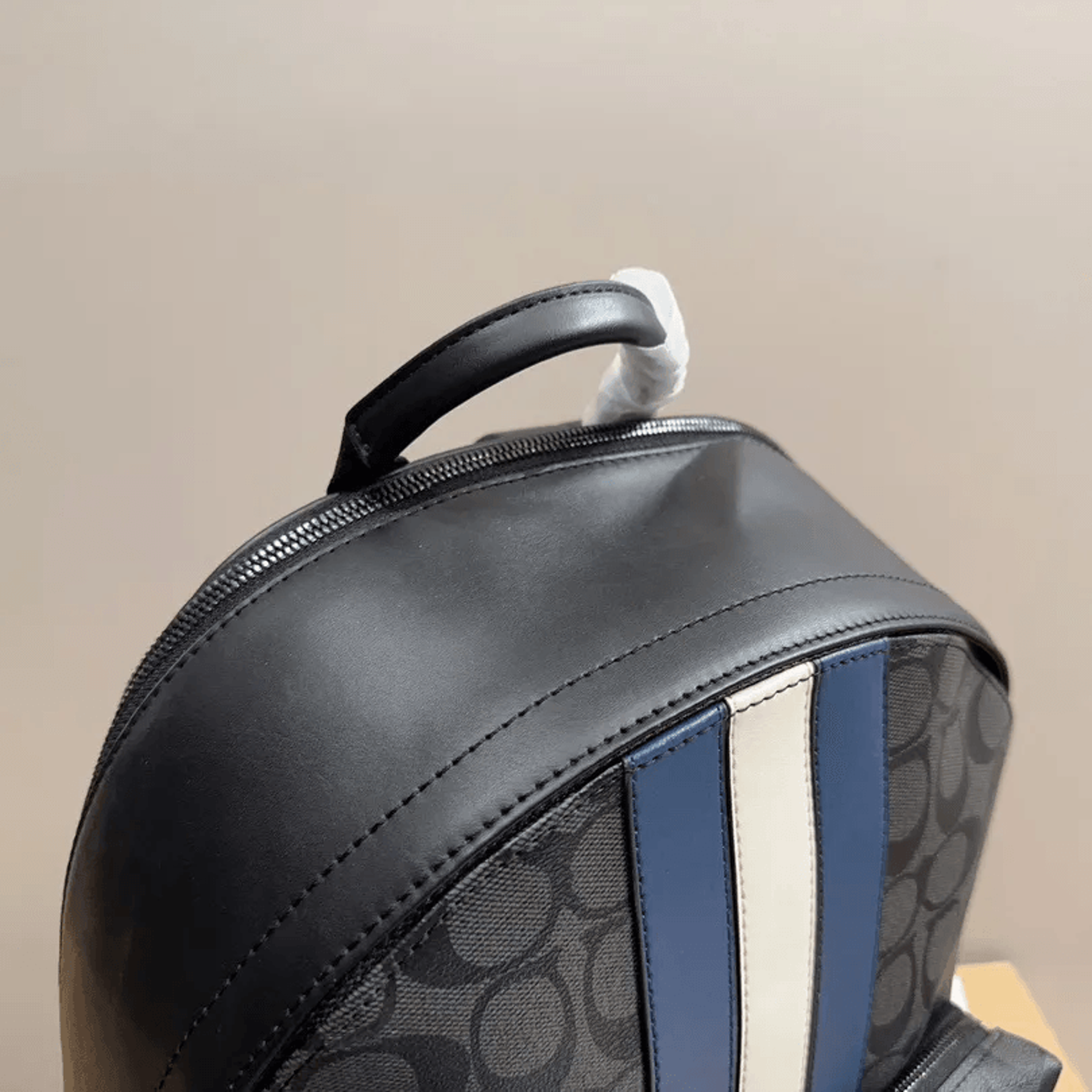 Leather School Backpack With Shoulder Strap Convertible Crossbody Tote 5