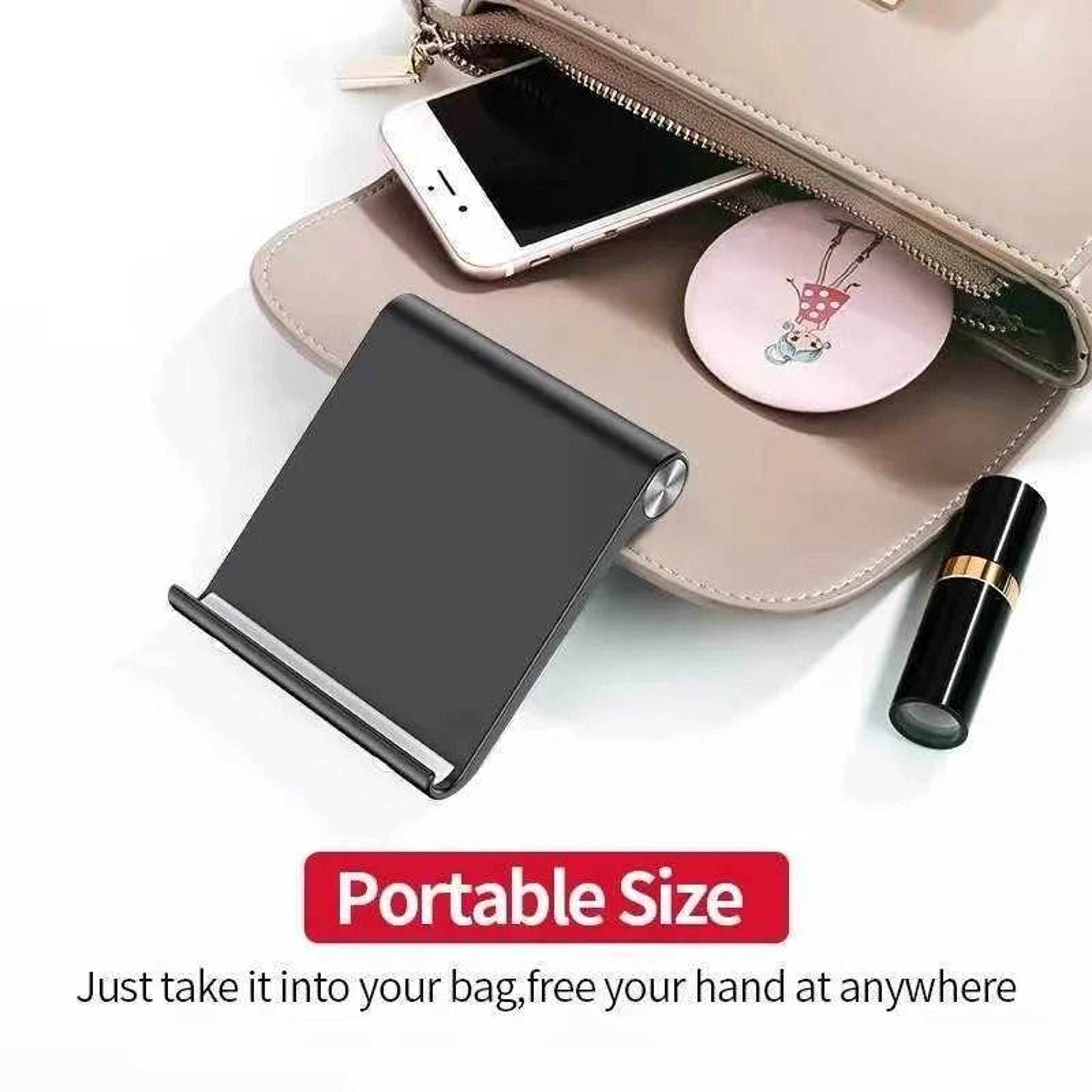 Universal Foldable Adjustable Phone And Tablet Stand For Desk 3