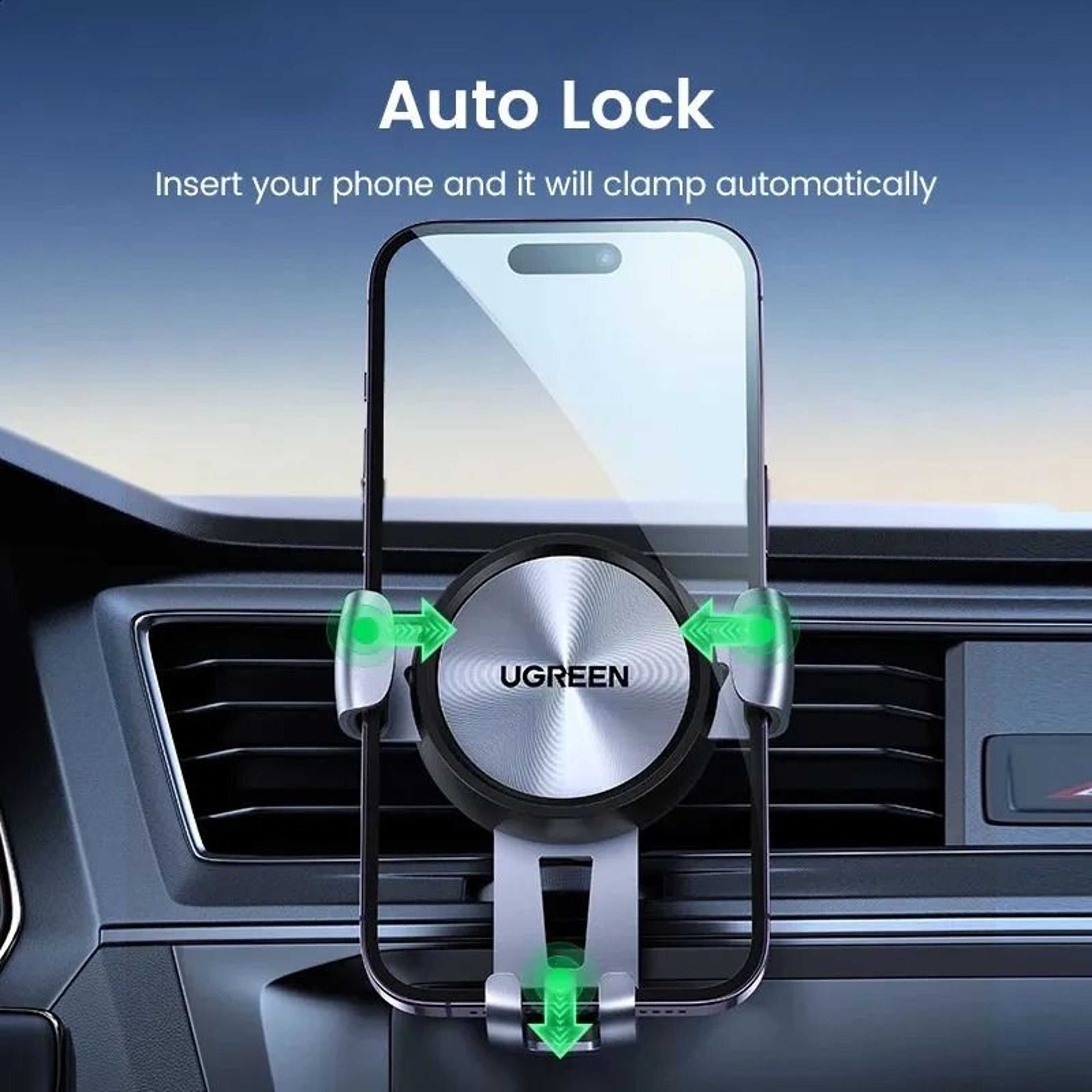 Gravity Car Phone Holder Air Vent Mount For Smartphones 3