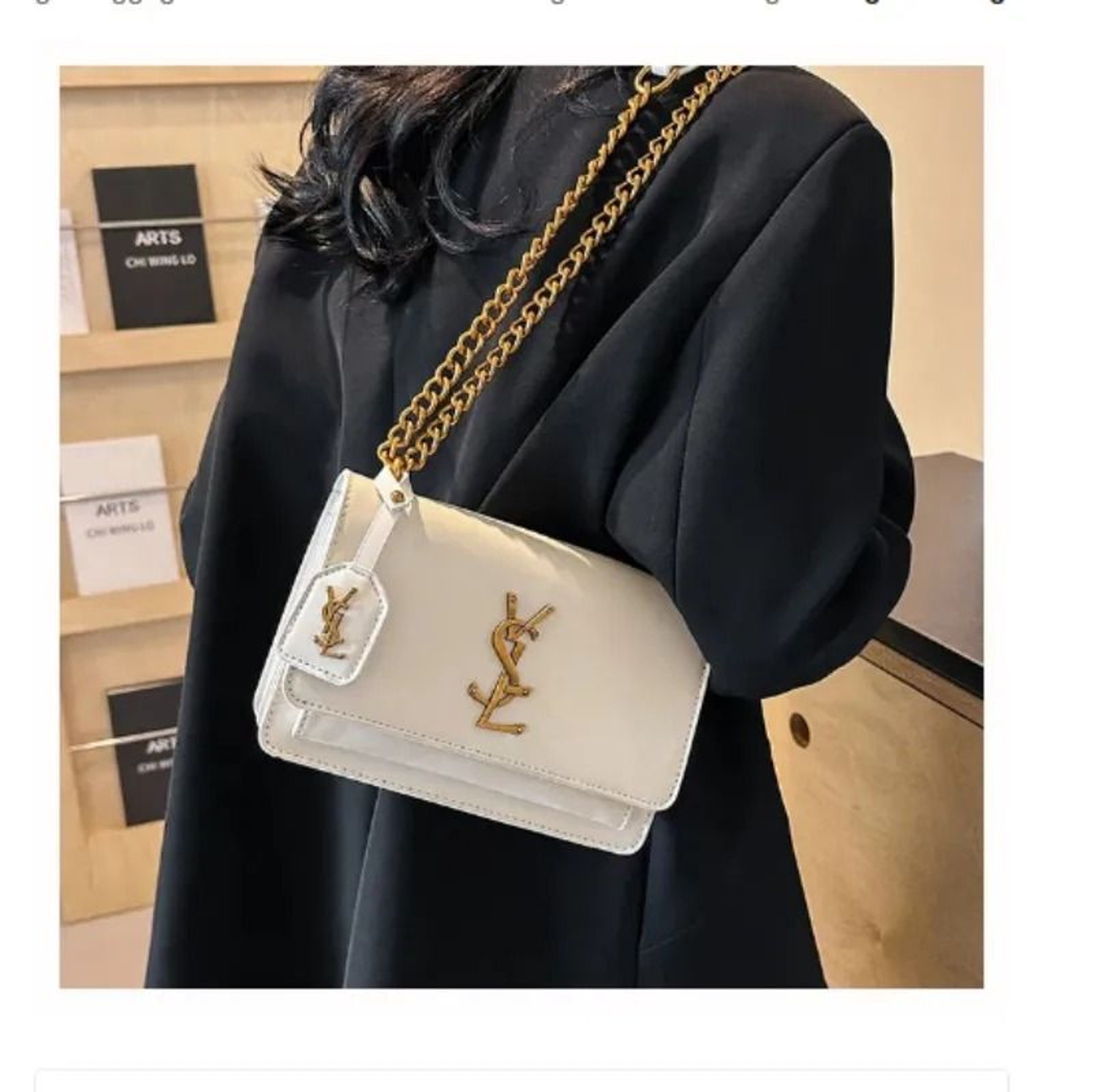 Elegant Small Square Crossbody Bag With Chain Strap For Women 2