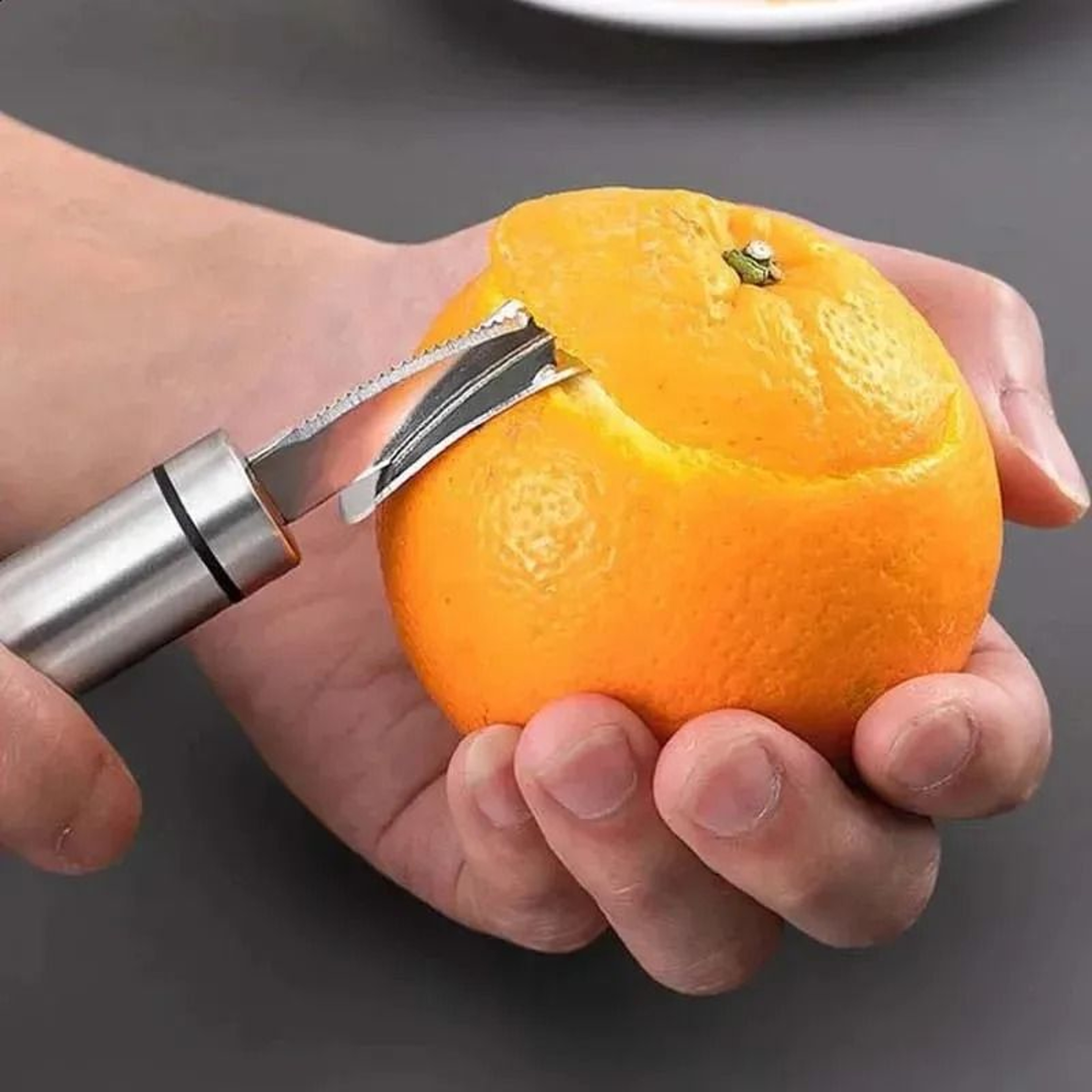 Stainless Steel Citrus Peeler For Lemon Orange And Grapefruit 3