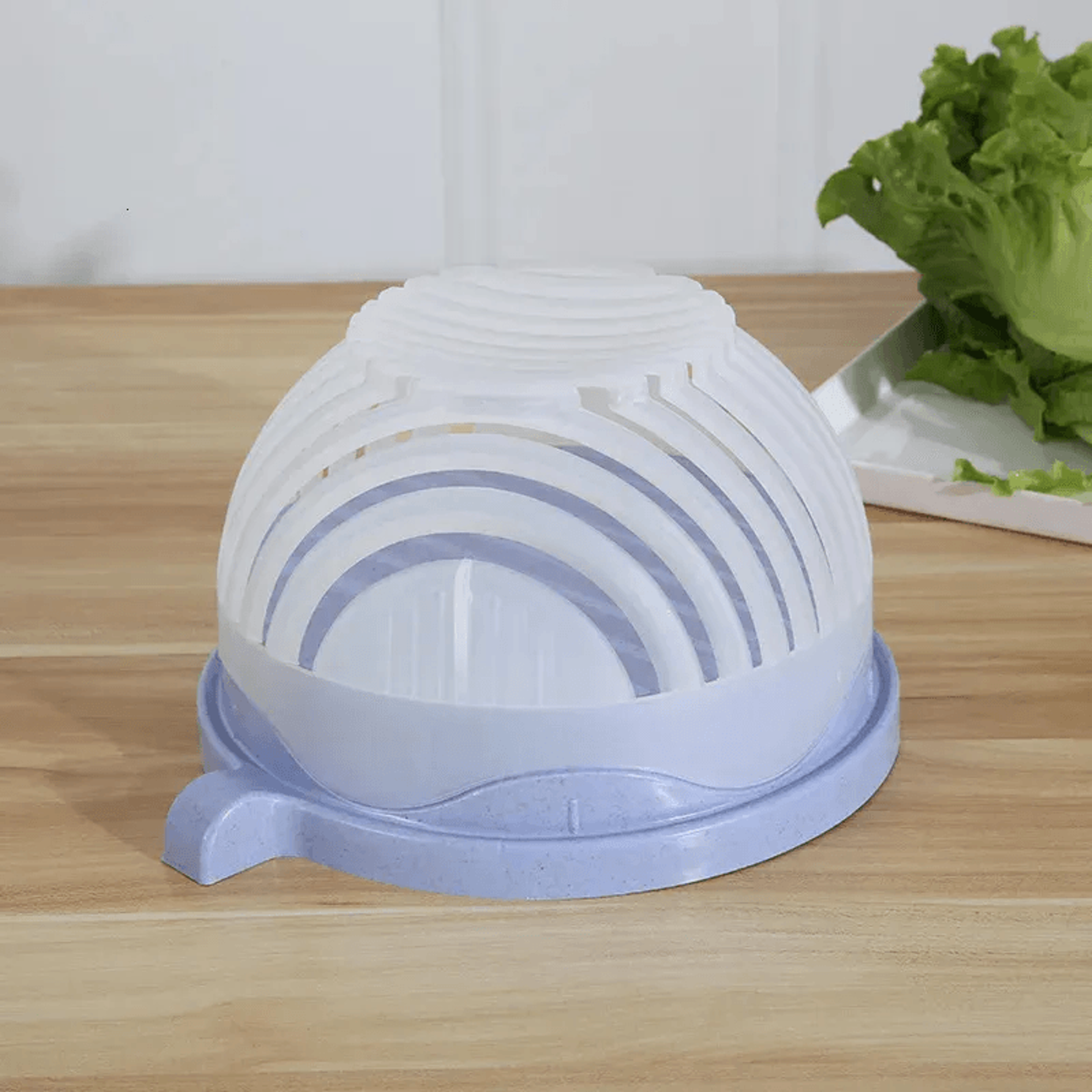Salad Cutter Bowl Chopper For Vegetable And Fruit Prep 0