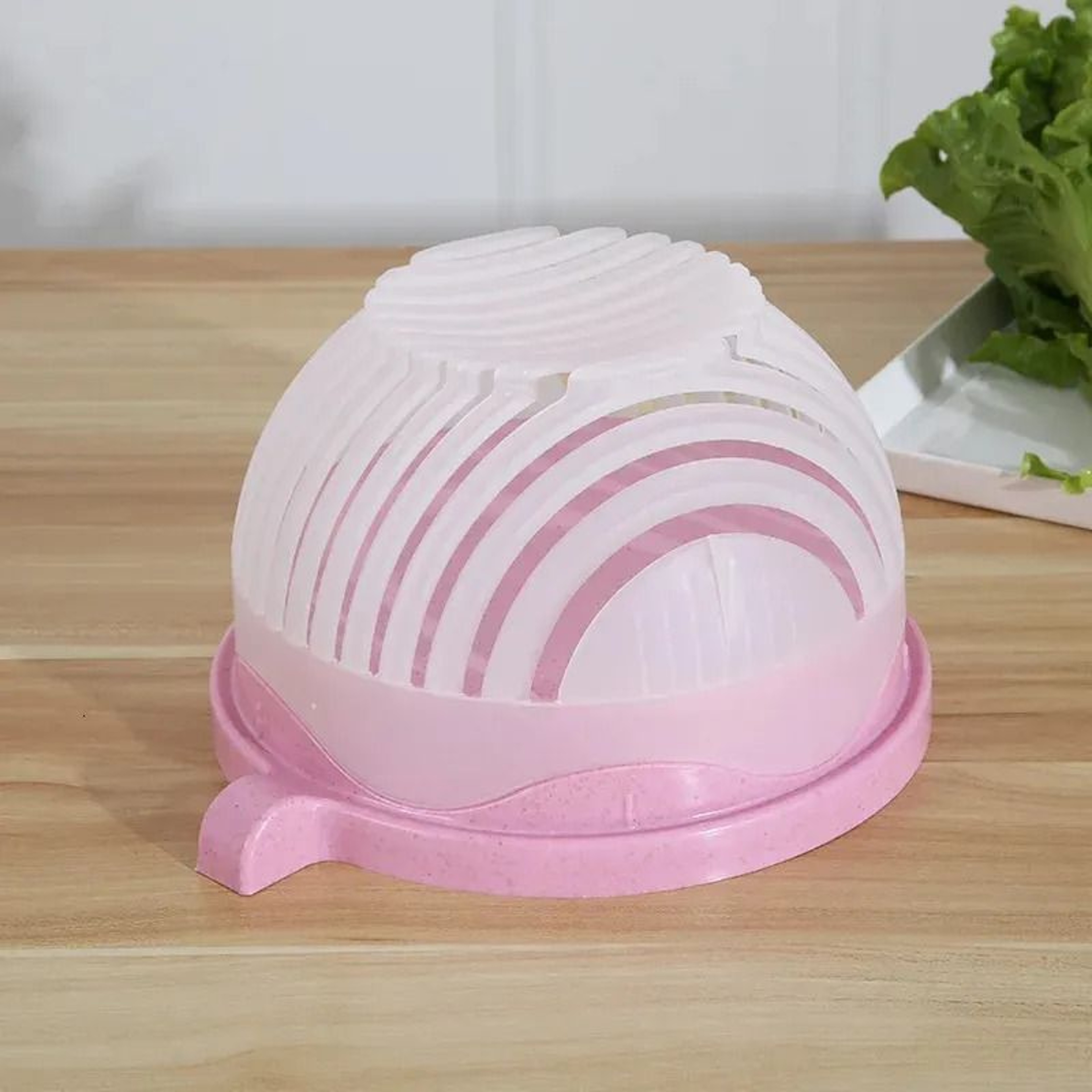 Salad Cutter Bowl Chopper For Vegetable And Fruit Prep 2