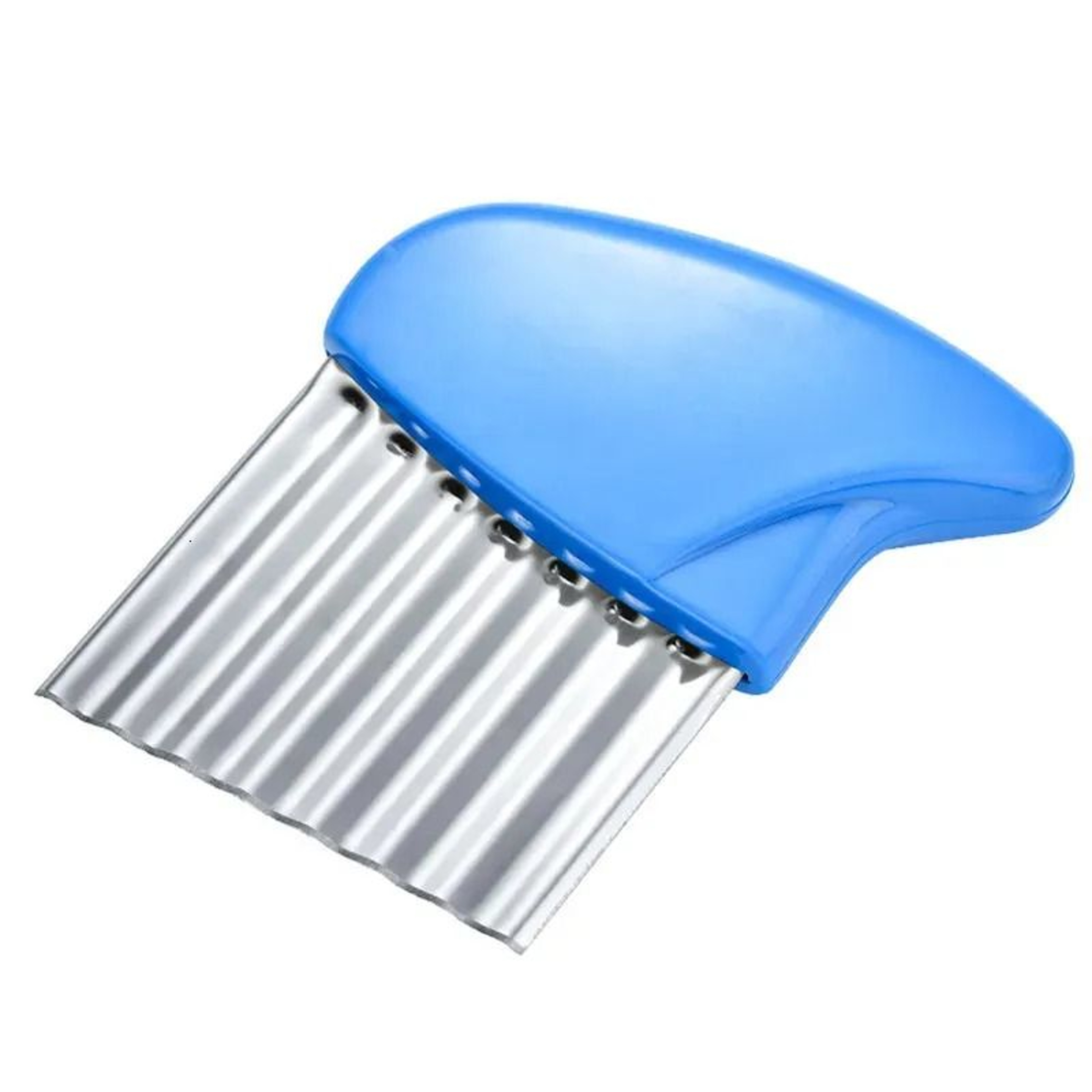 Stainless Steel Crinkle Cutter French Fry Maker Potato Slicer 1
