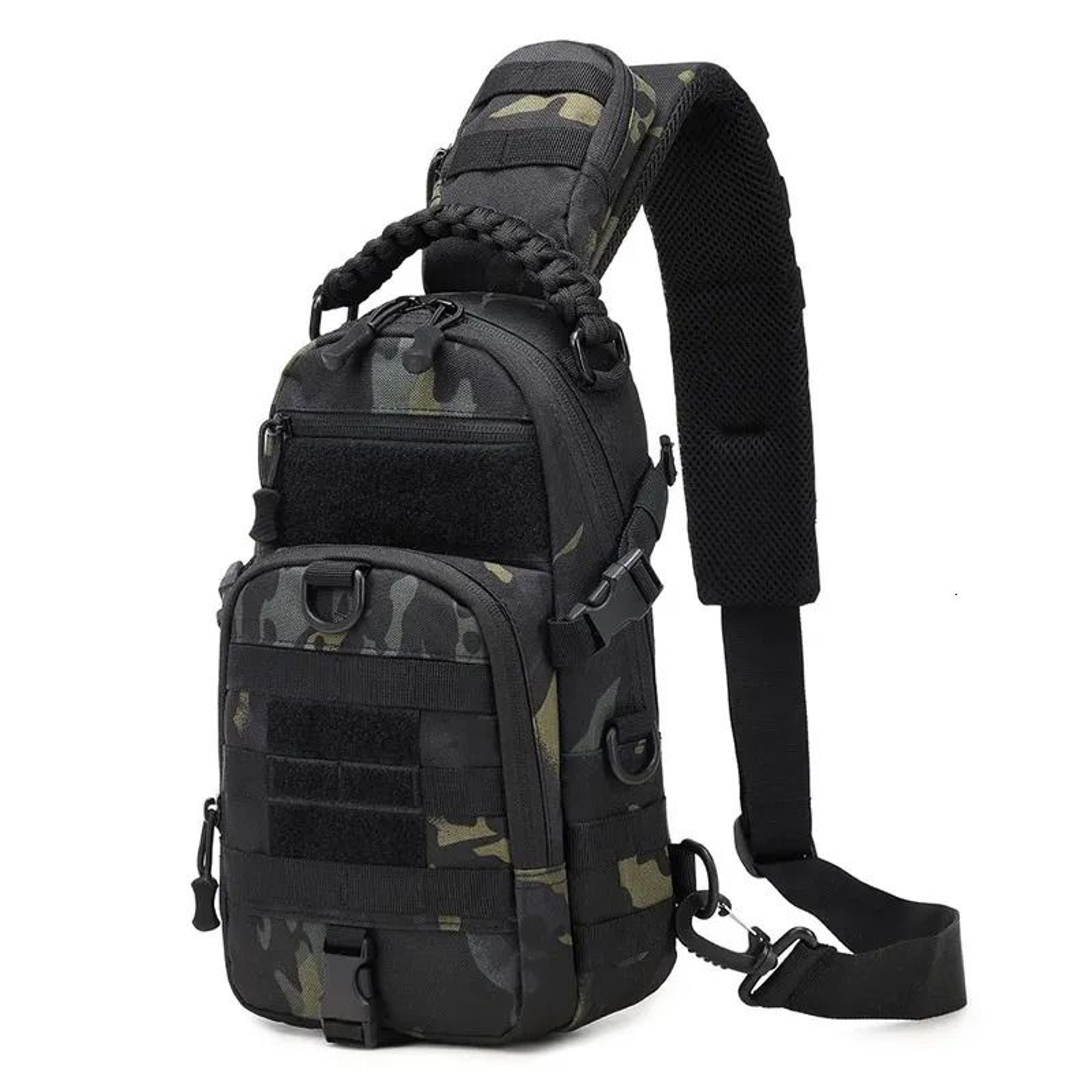 Tactical Chest Bag MOLLE Sling Bag For Hiking Camping Cycling And Fishing 1