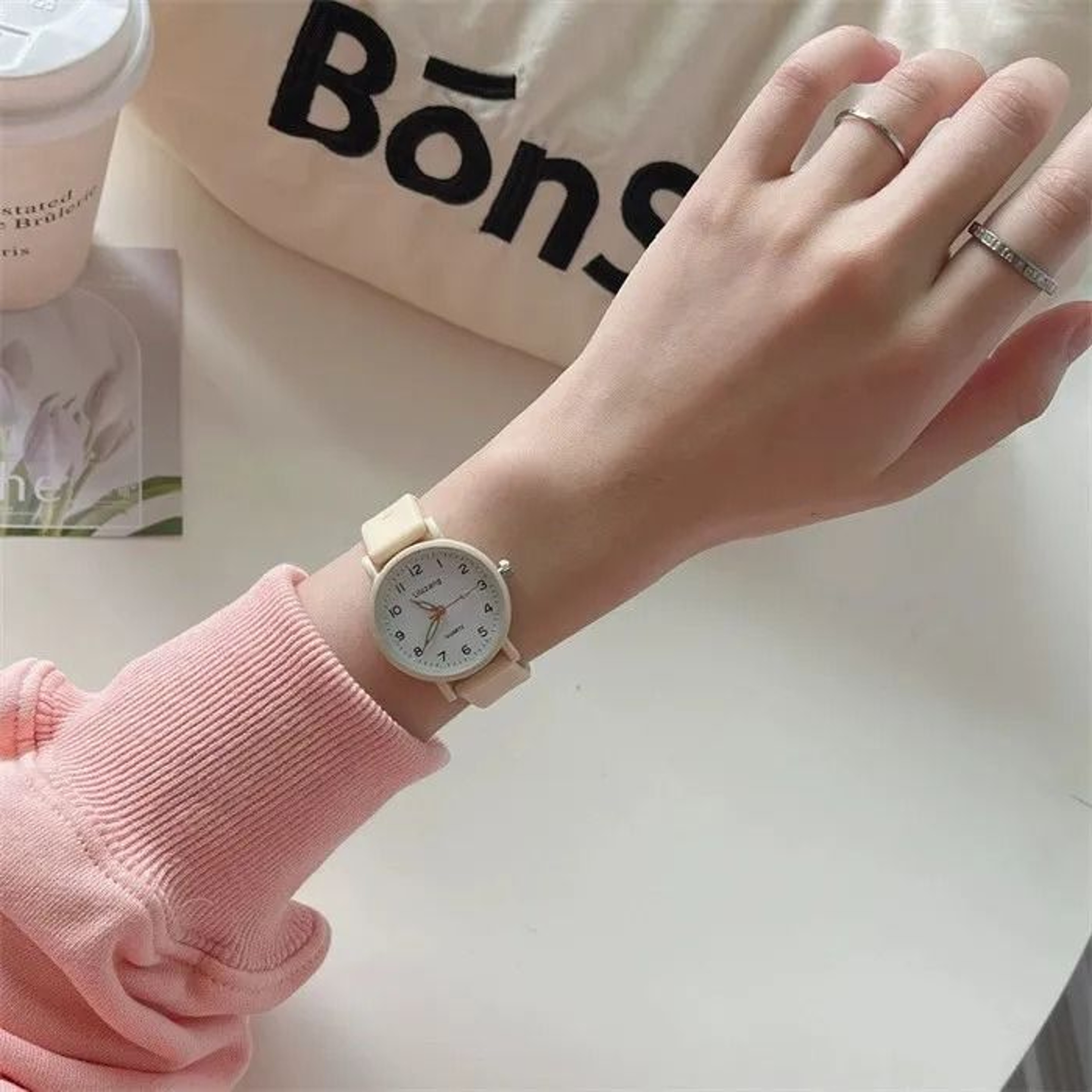 Kids Jelly Strap Sports Watch For Boys And Girls Casual Student Exam Watch 2