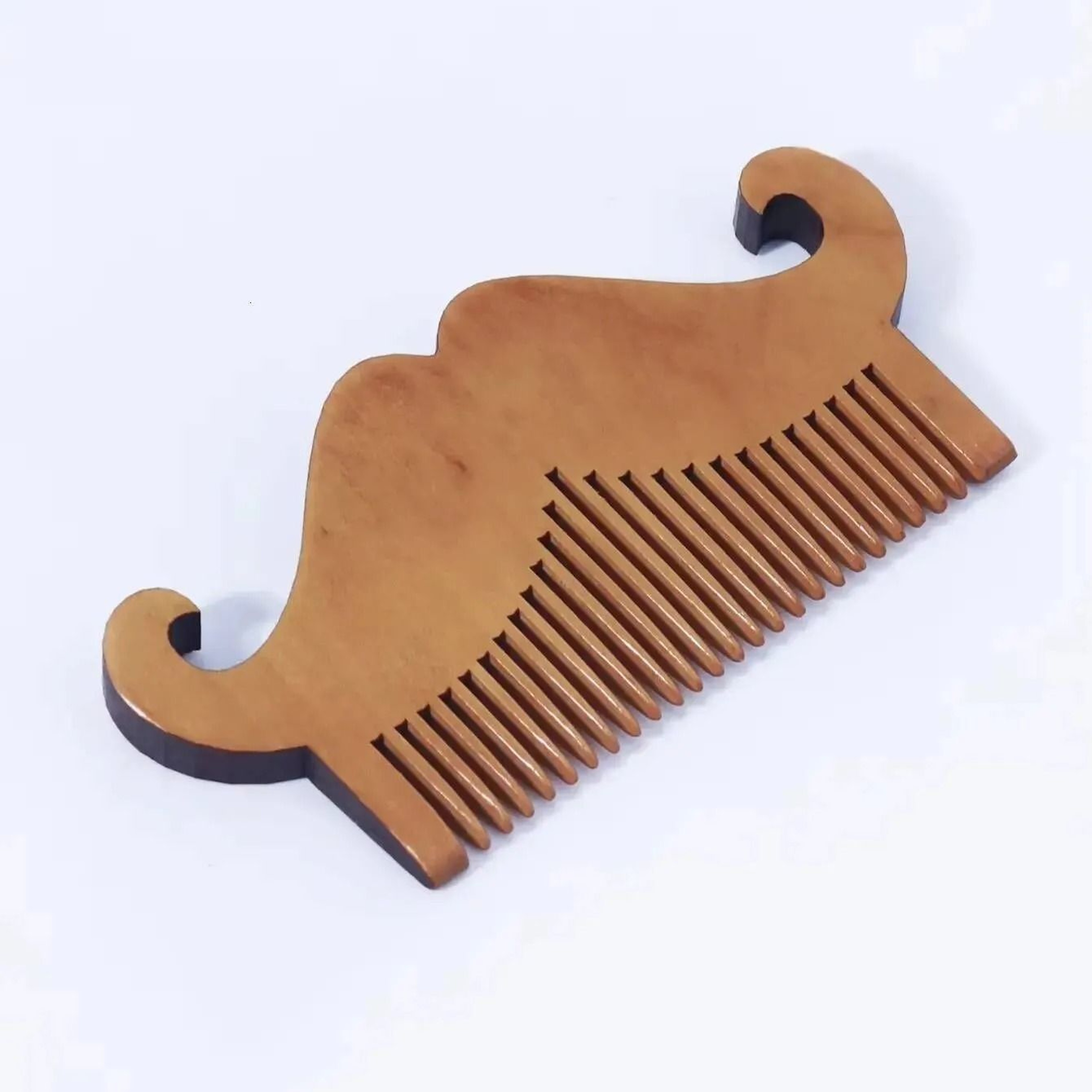 Wooden Beard Comb Double Sided Portable Beard And Wig Styling Comb 1