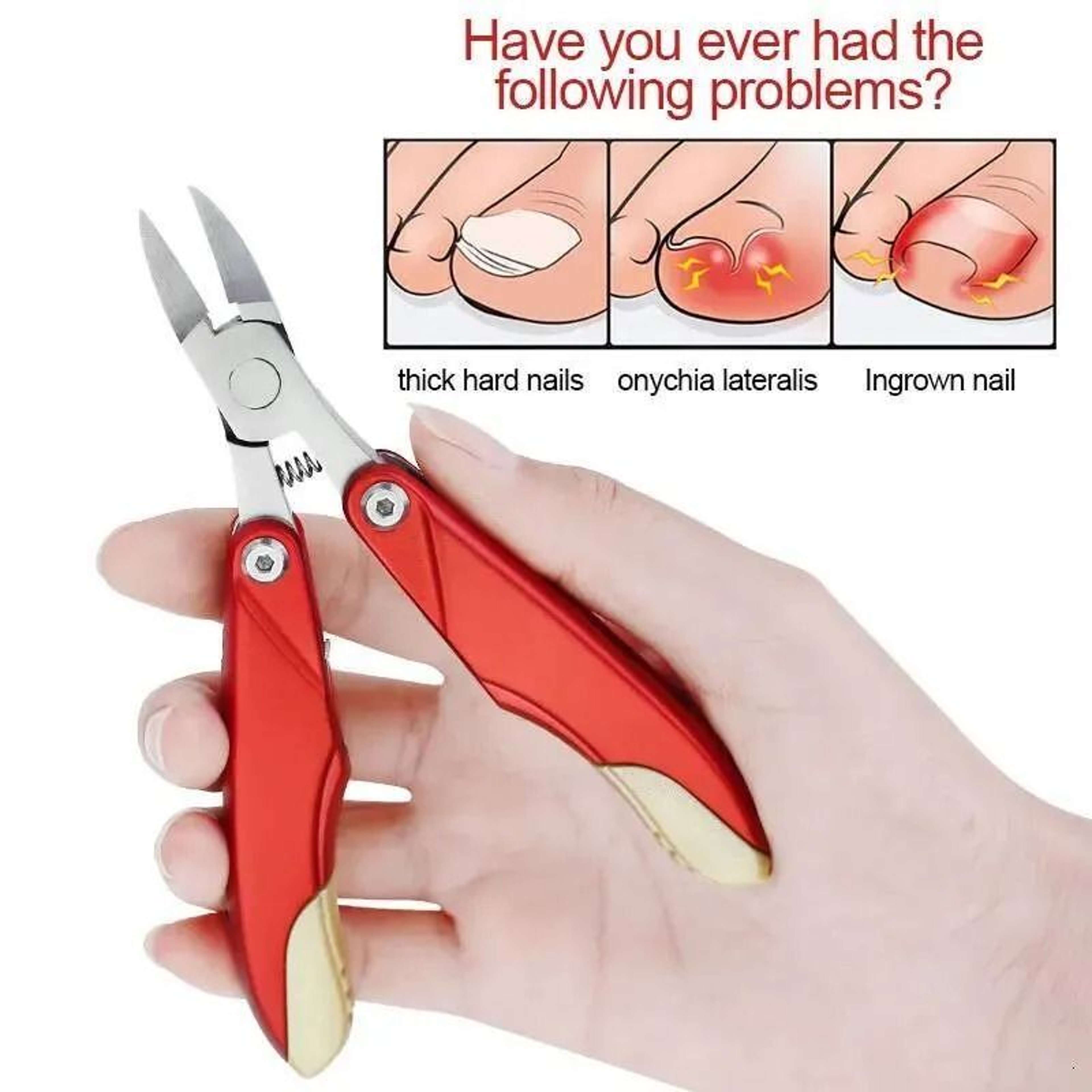 Stainless Steel Cuticle Nipper Foldable Nail Trimmer And Dead Skin Remover 6