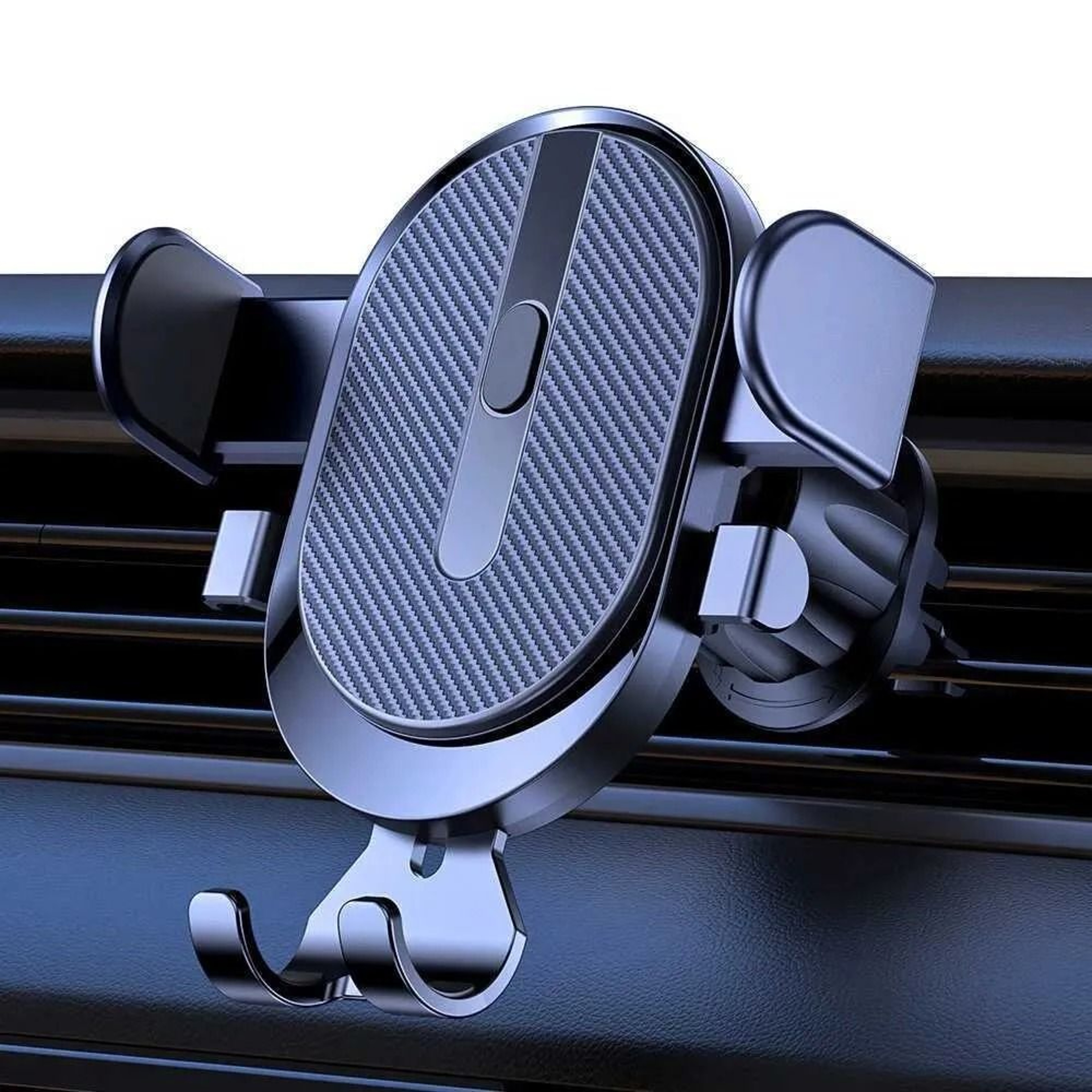 Gravity Car Phone Holder Air Vent Mount With One Hand Auto Lock 0