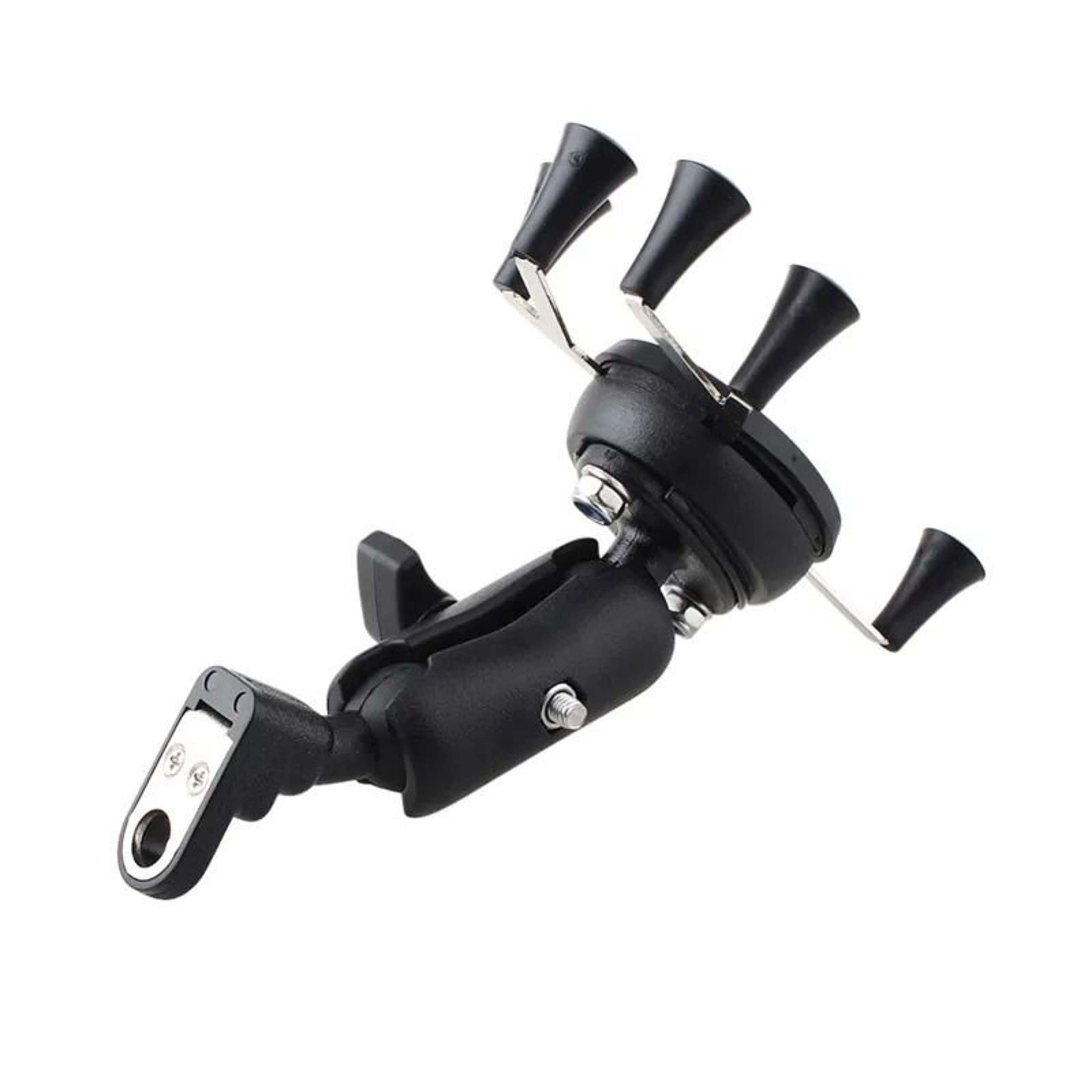 Adjustable Shockproof Motorcycle Phone Holder For Bike Handlebar And Rearview Mirror 0