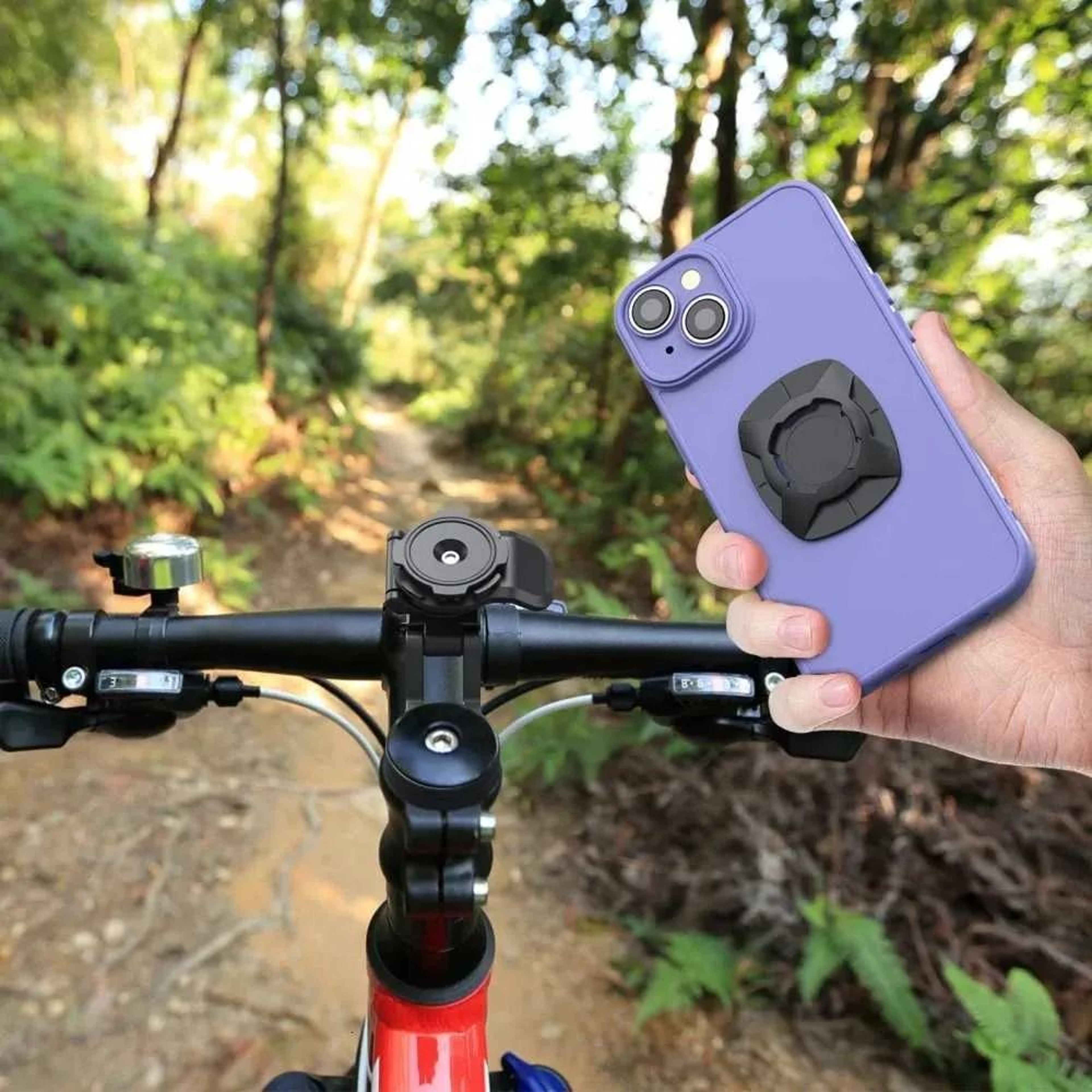Quick Release Motorcycle Phone Holder Bike Phone Mount For Electric Bicycle GPS Navigation 2