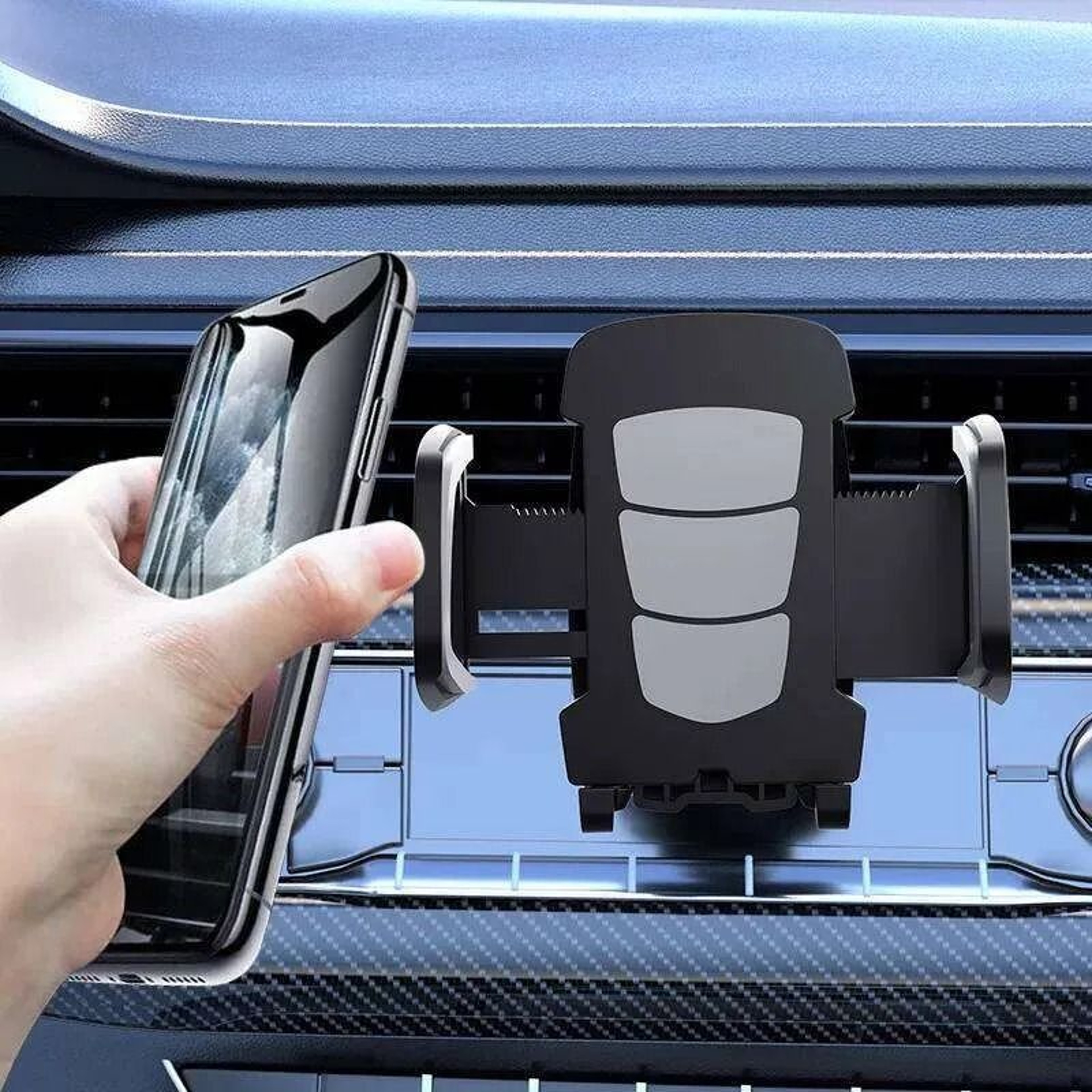 Universal CD Slot Car Phone Mount Rotation Smartphone Holder 2