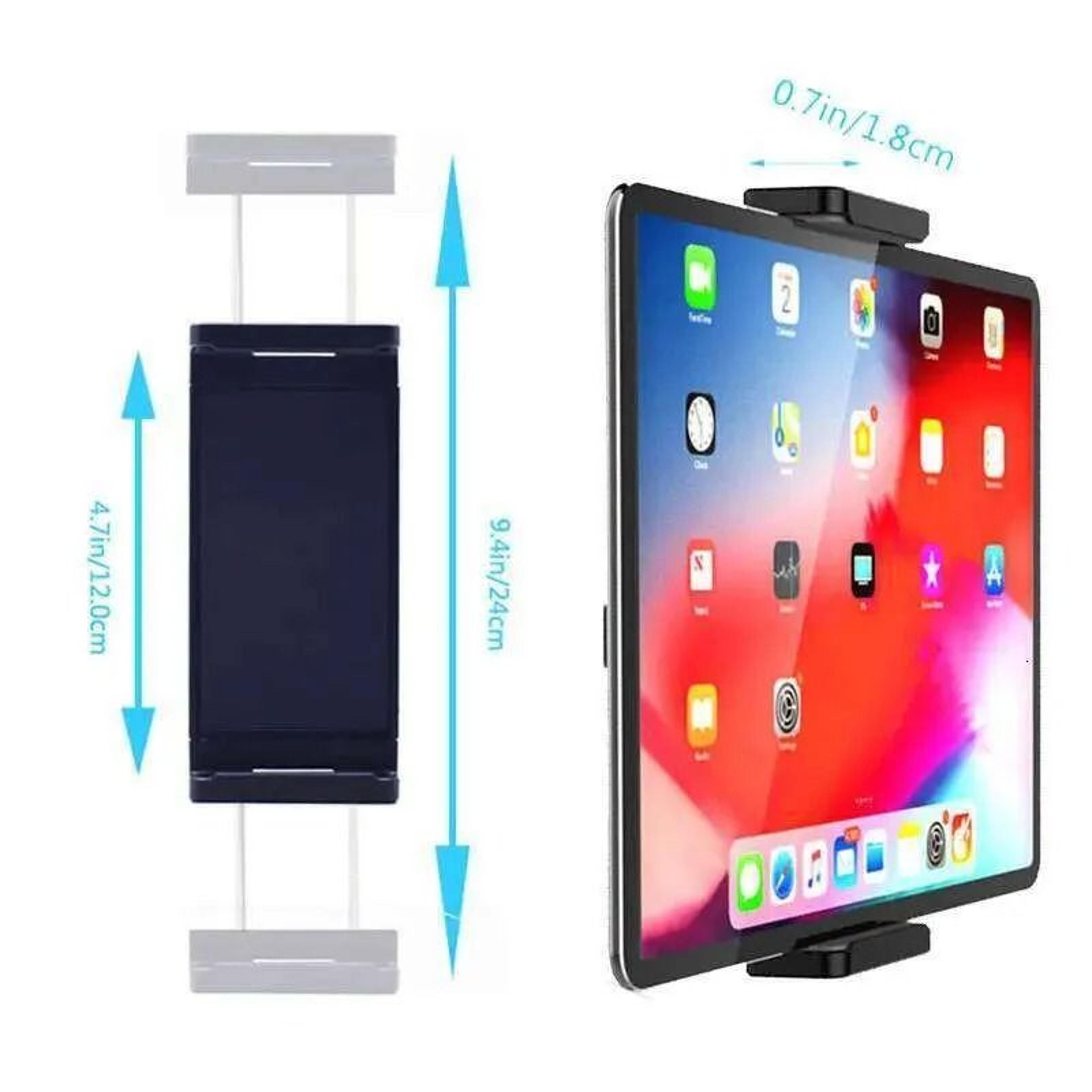 Adjustable Car Tablet Holder Cup Holder Phone Mount For Stable Hands Free Viewing 3