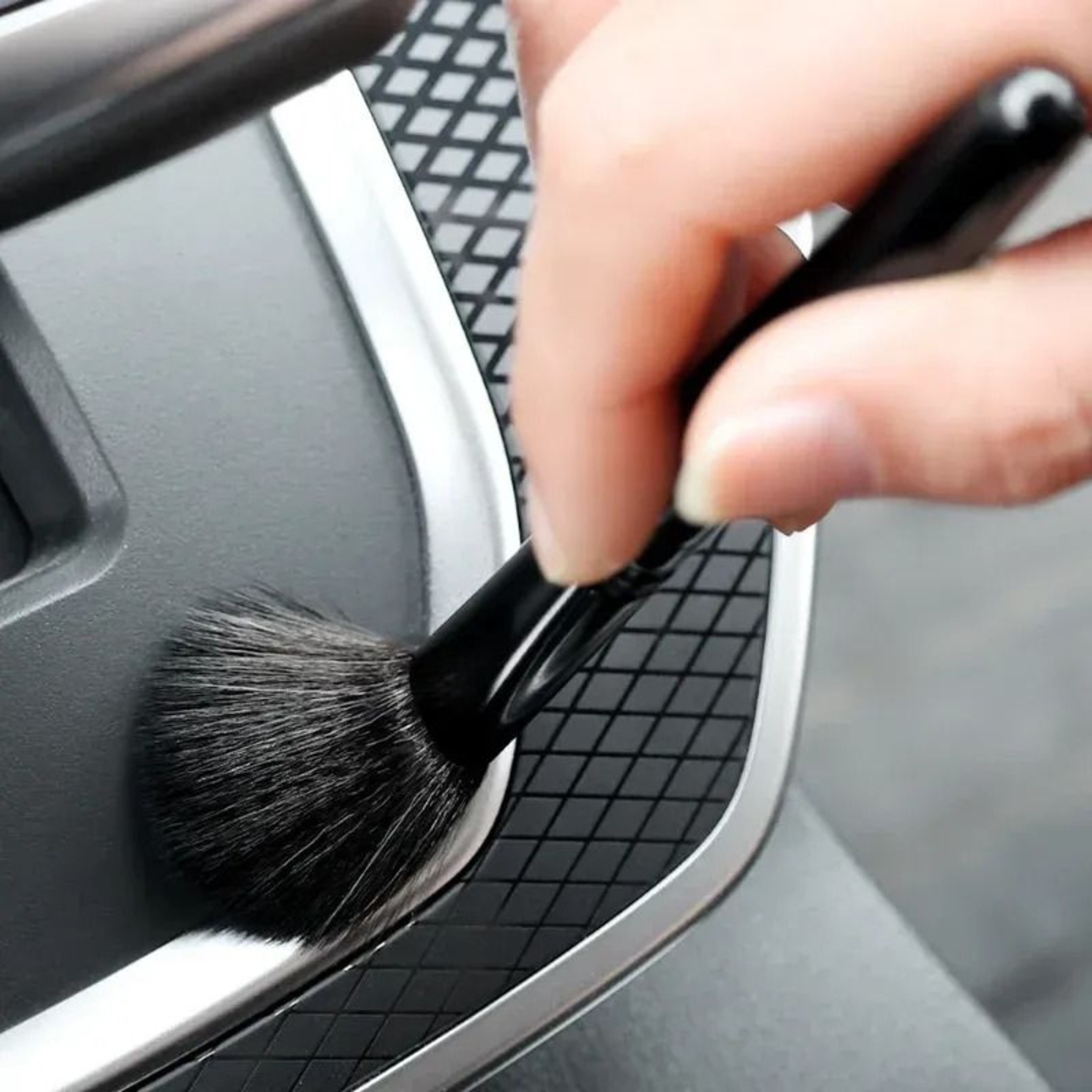 Mini UltraSoft Car Cleaning Brush For Dashboard And Air Vent Detailing 3