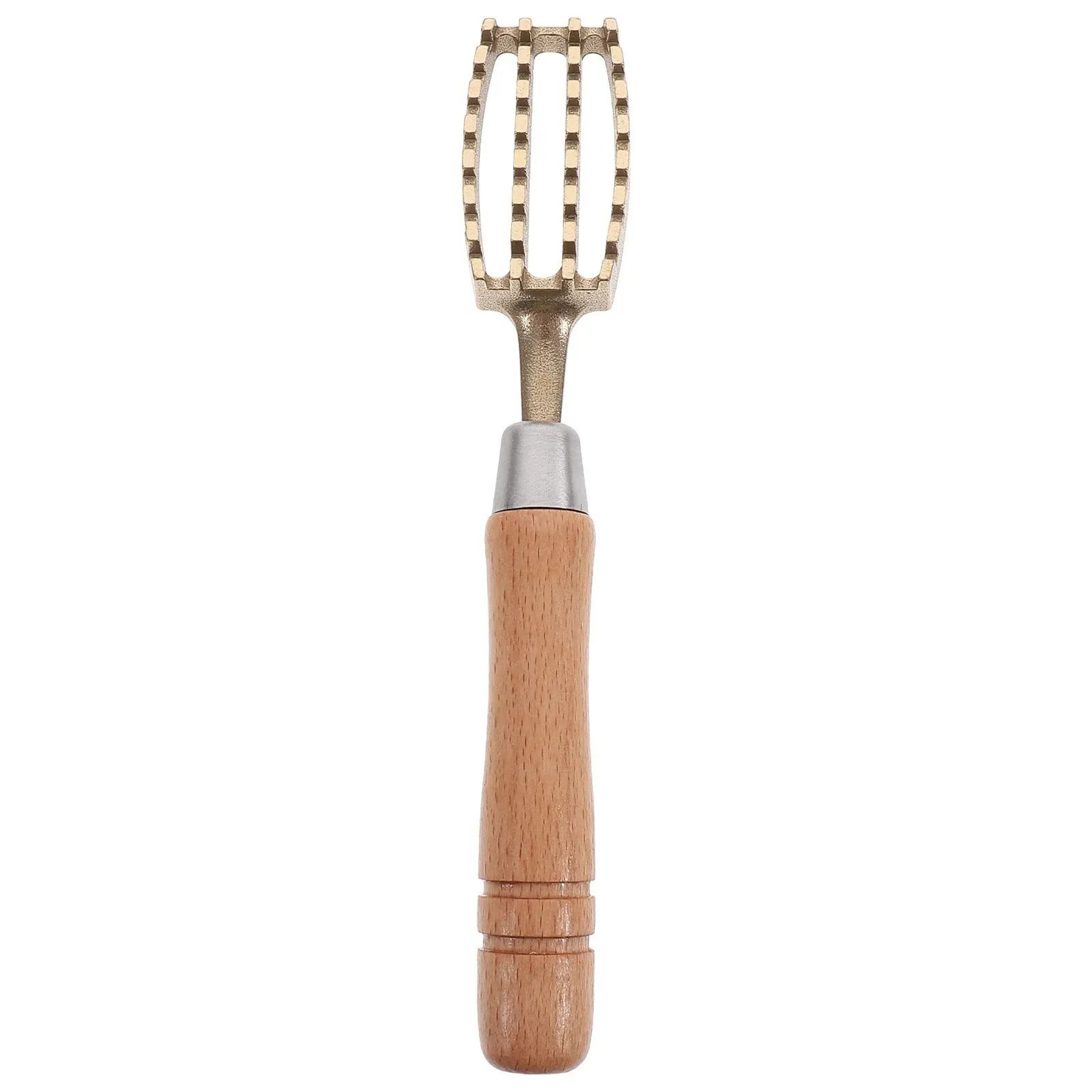 Bamboo Fish Scale Remover Scraper With Anti Slip Handle For Seafood Cleaning 2