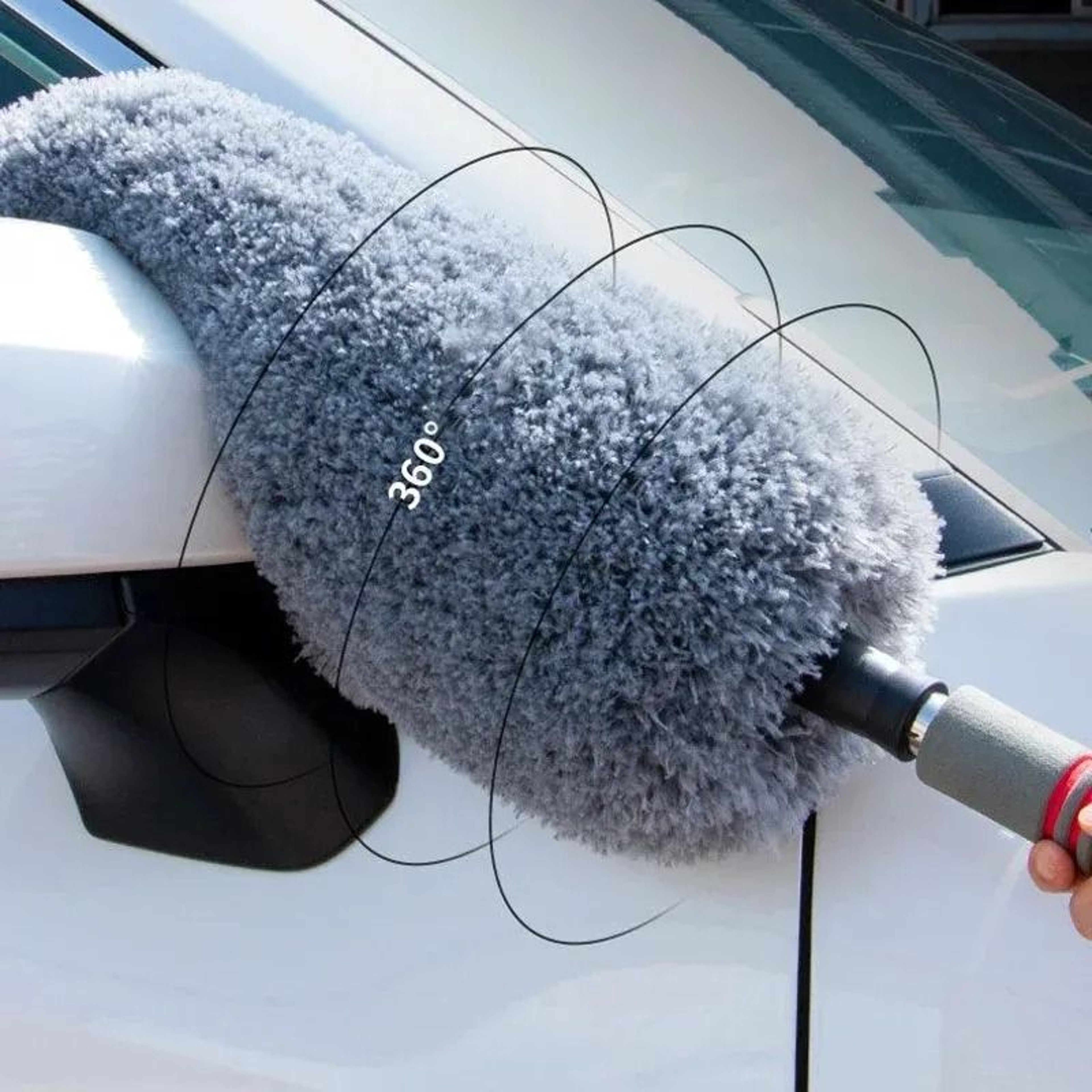 Telescopic Microfiber Car Duster For Wet And Dry Interior Cleaning 3