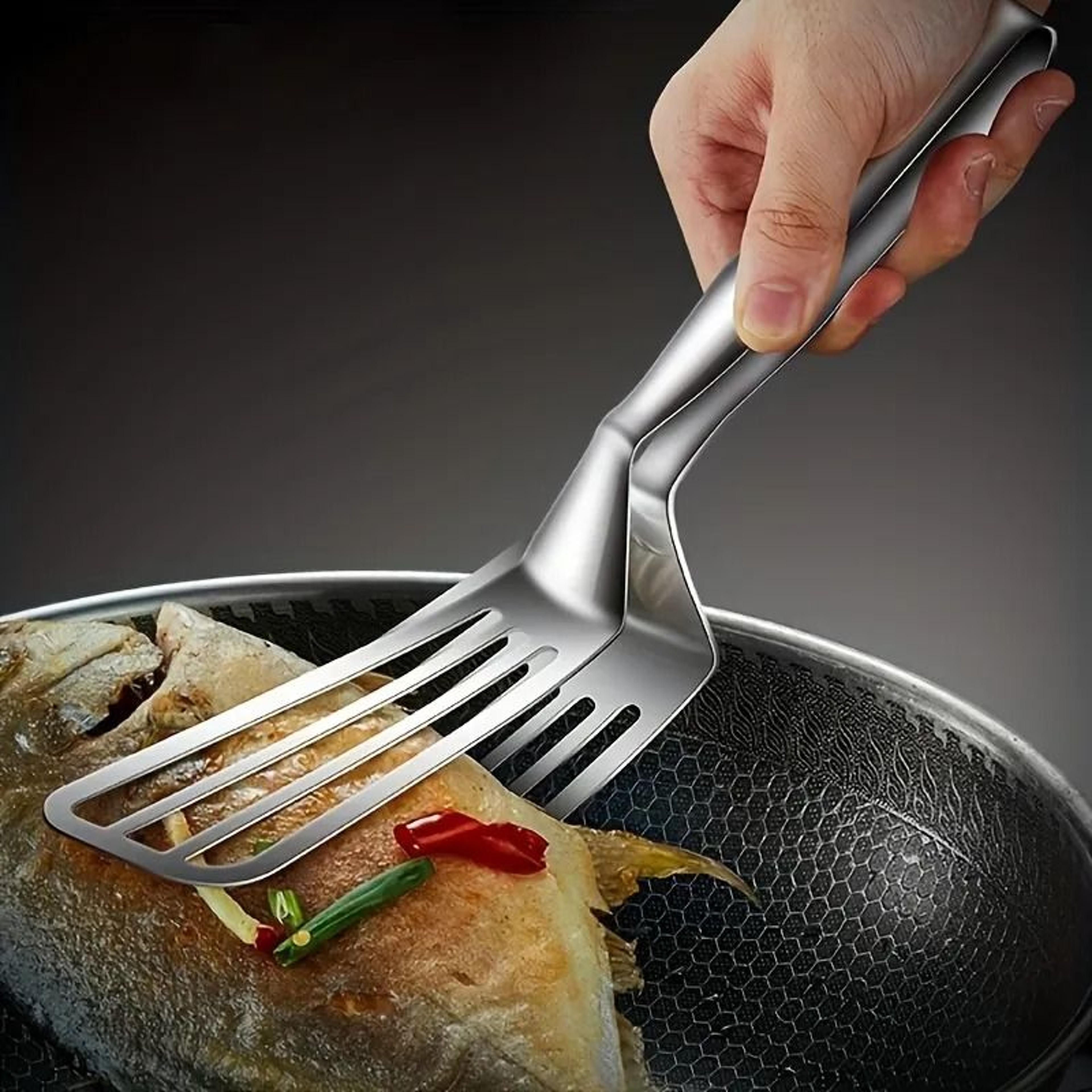 Stainless Steel Serving Tongs With Locking Handle For Cooking Serving And Buffet Use 0