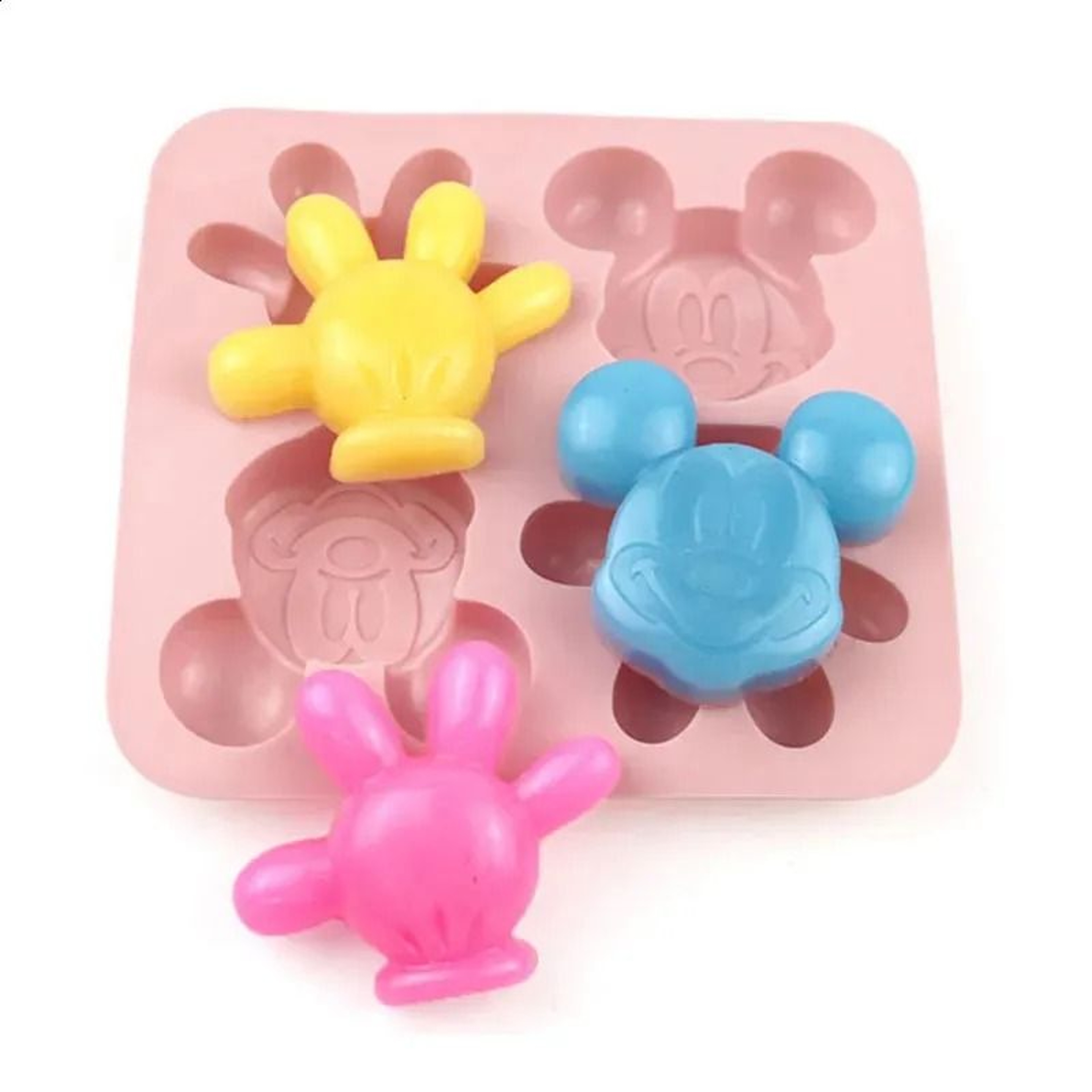 Mouse Shape Silicone Baking Mold For Chocolate Cookies Cupcake Toppers And Cake Decorations 0