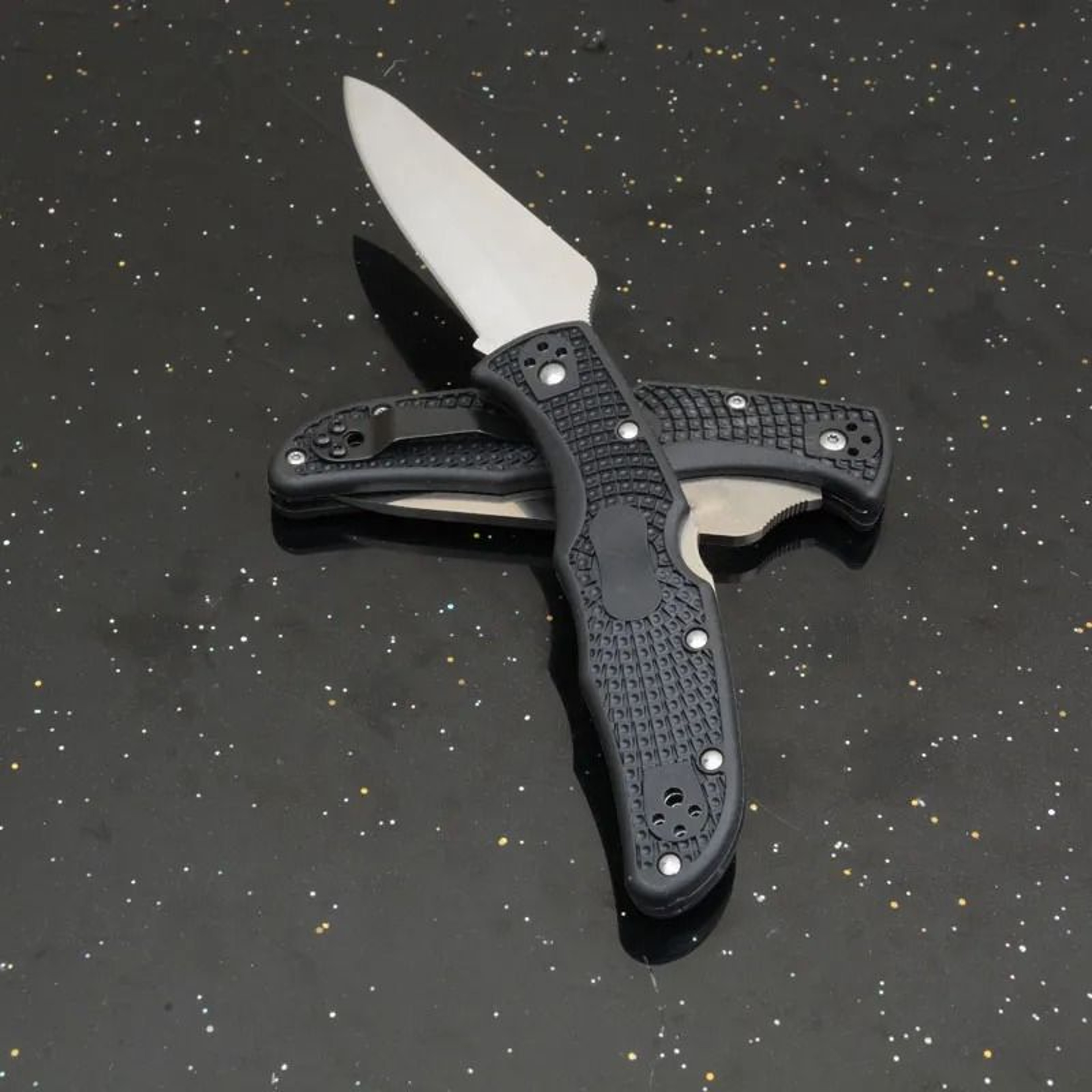 Folding Pocket Knife With FRN Handle And Lockback For Outdoor EDC 2
