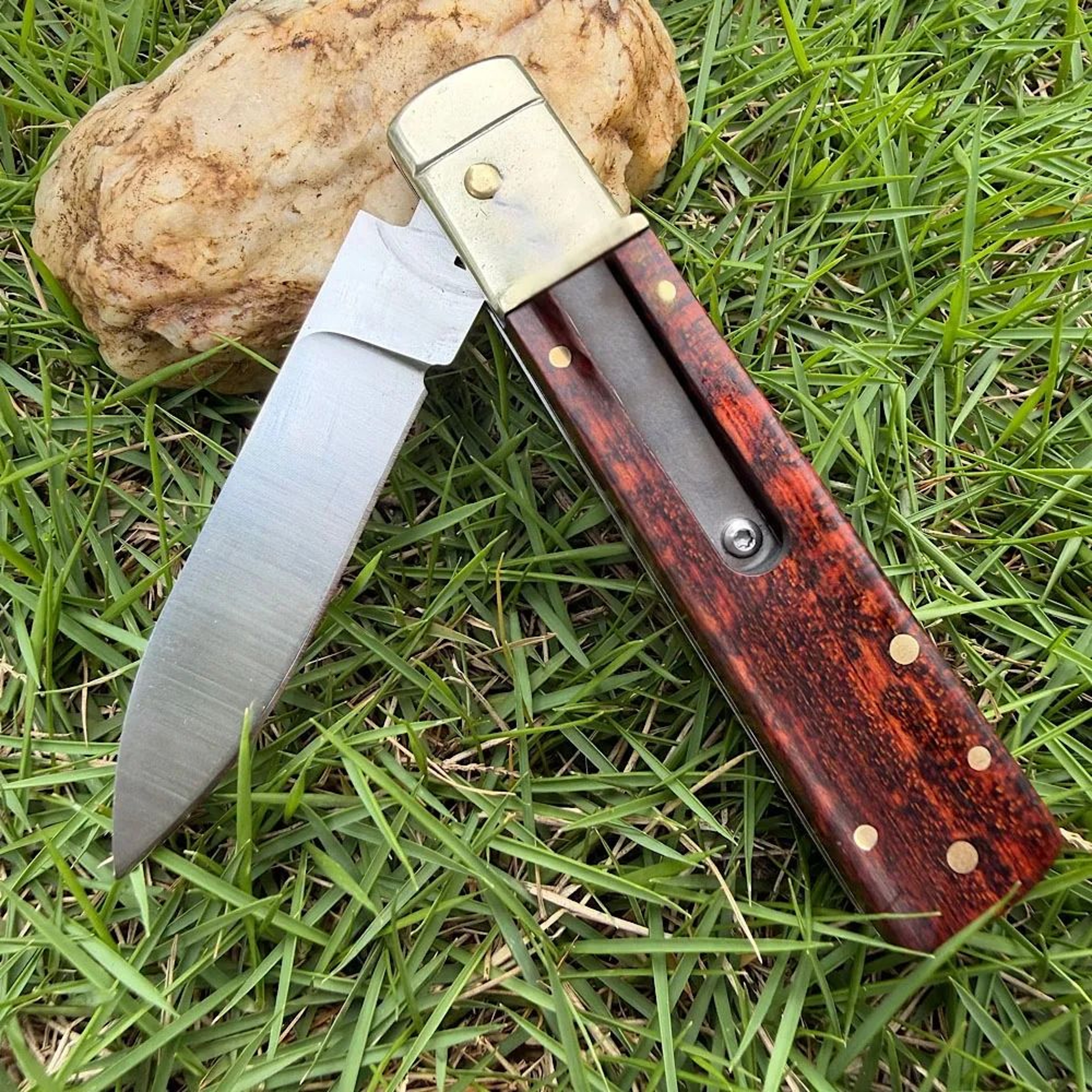 Steel Pocket Knife For Camping Hiking And EDC 2