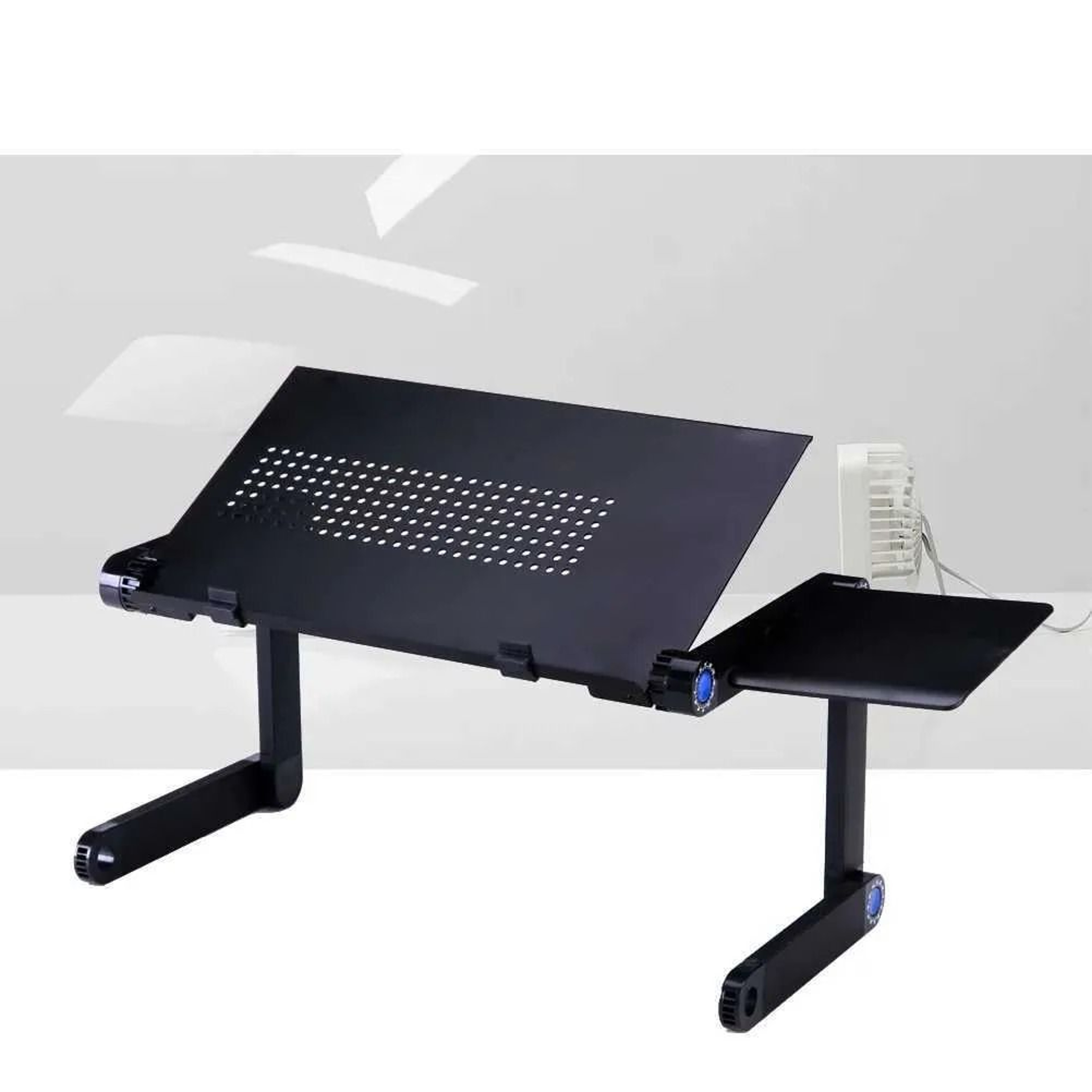 Portable Laptop Desk With Adjustable Folding Metal Legs 2