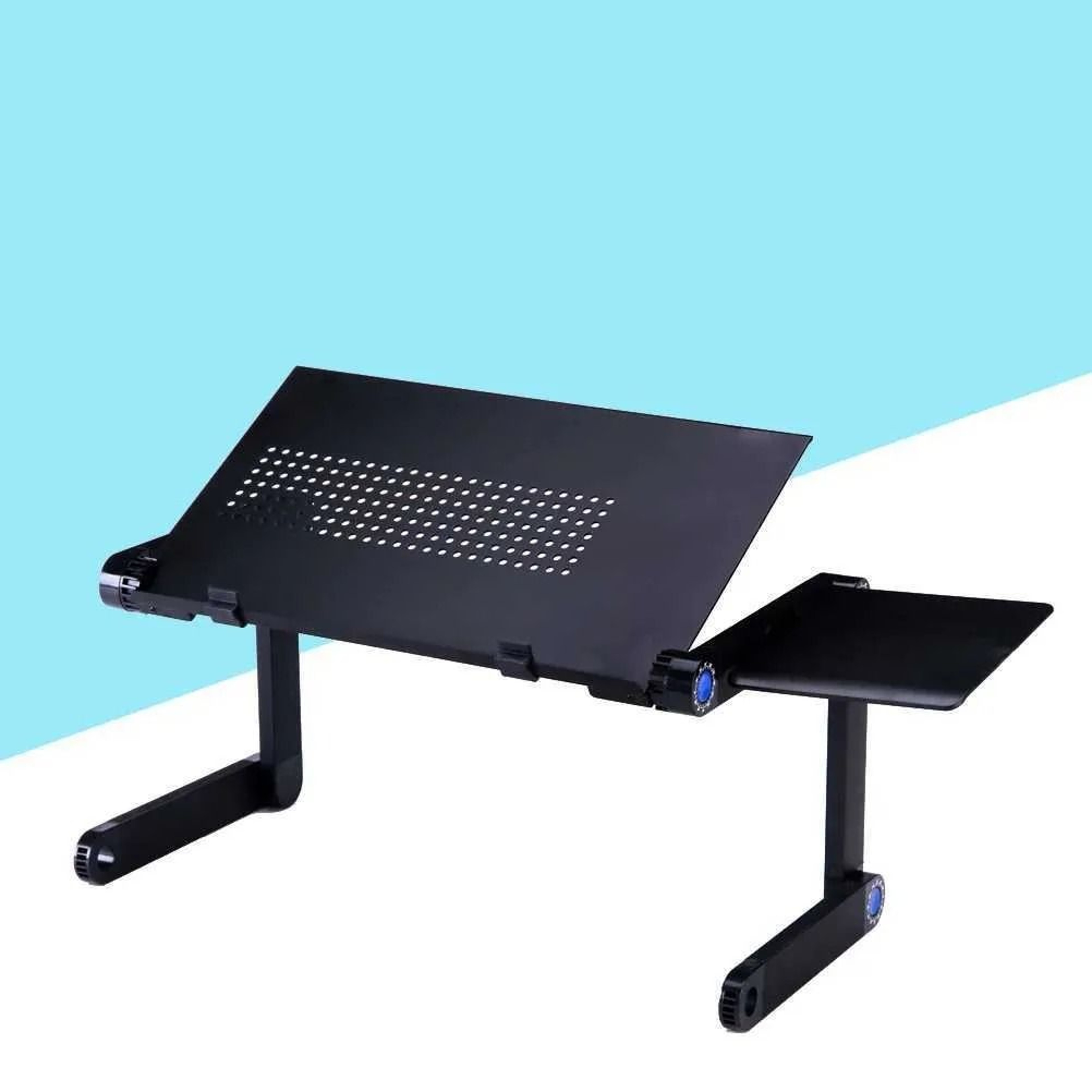 Portable Laptop Desk With Adjustable Folding Metal Legs 0